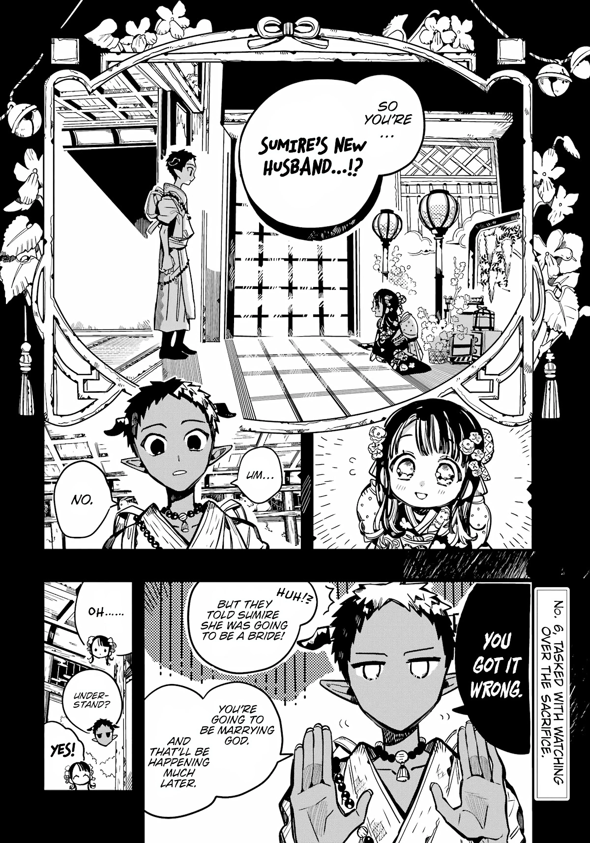 Jibaku Shounen Hanako-kun Chapter 89 page 4