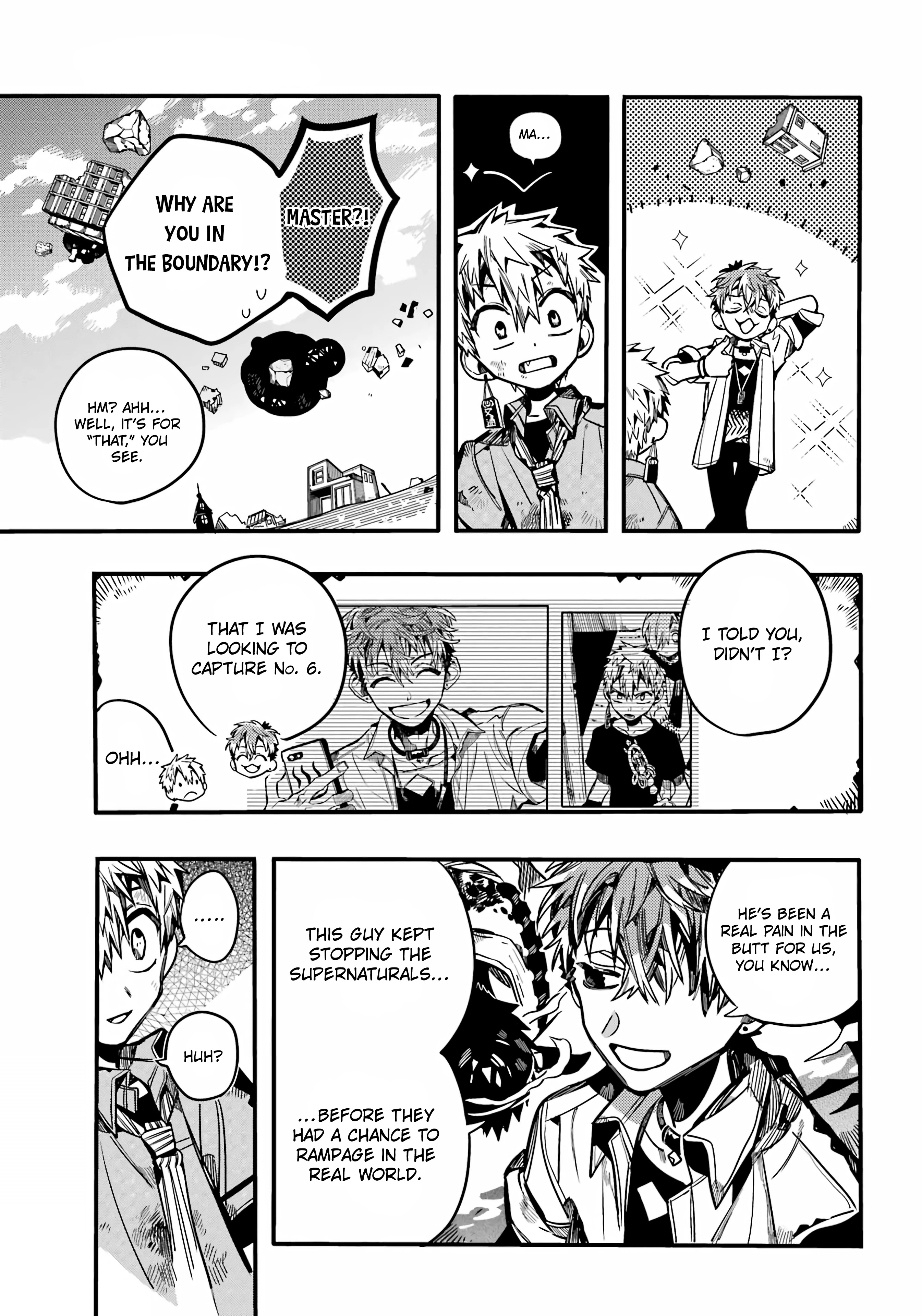 Jibaku Shounen Hanako-kun Chapter 91 page 6