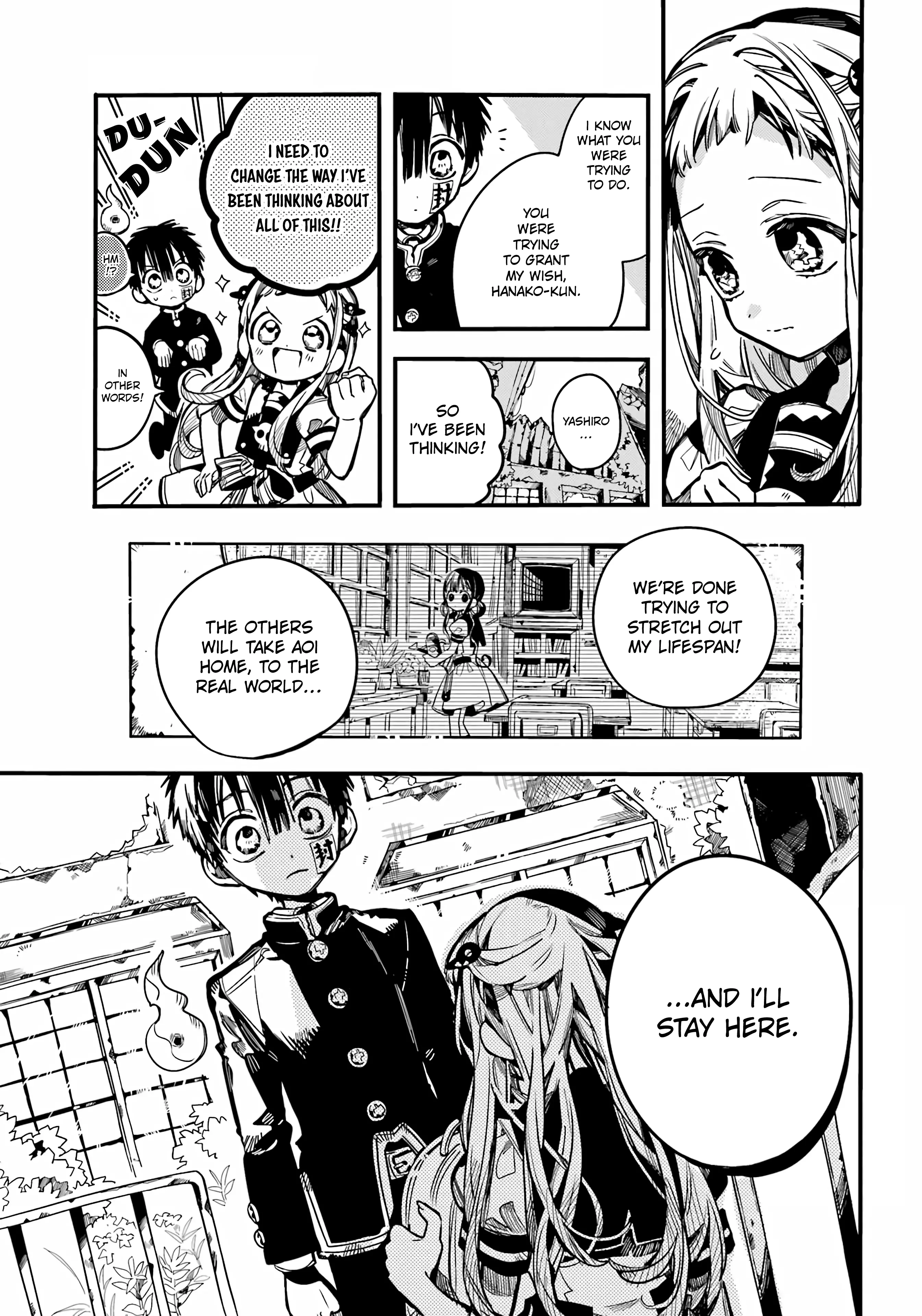 Jibaku Shounen Hanako-kun Chapter 91 page 10