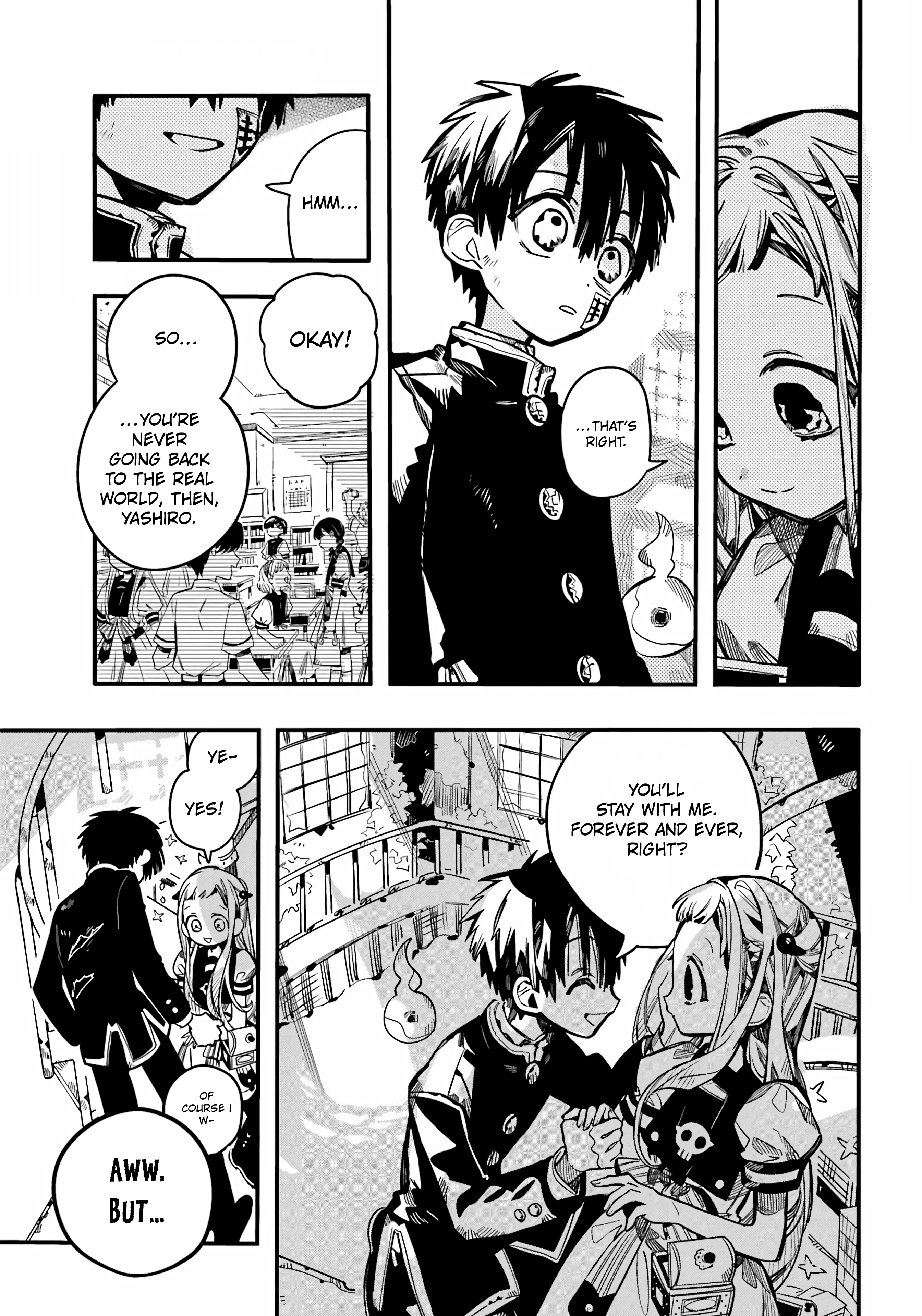 Jibaku Shounen Hanako-kun Chapter 91 page 12