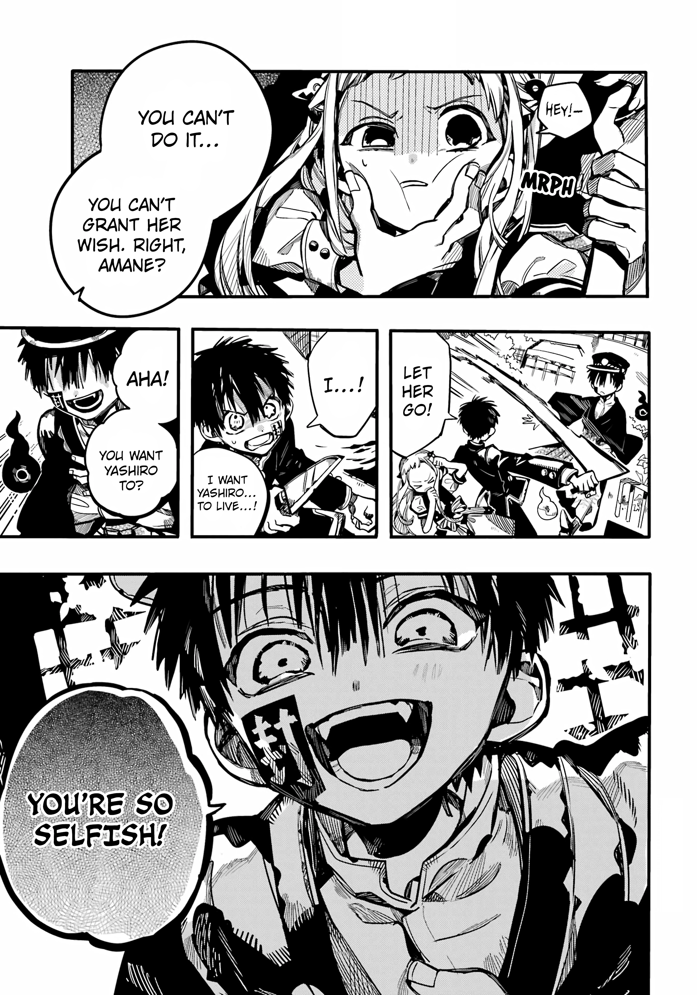 Jibaku Shounen Hanako-kun Chapter 91 page 22