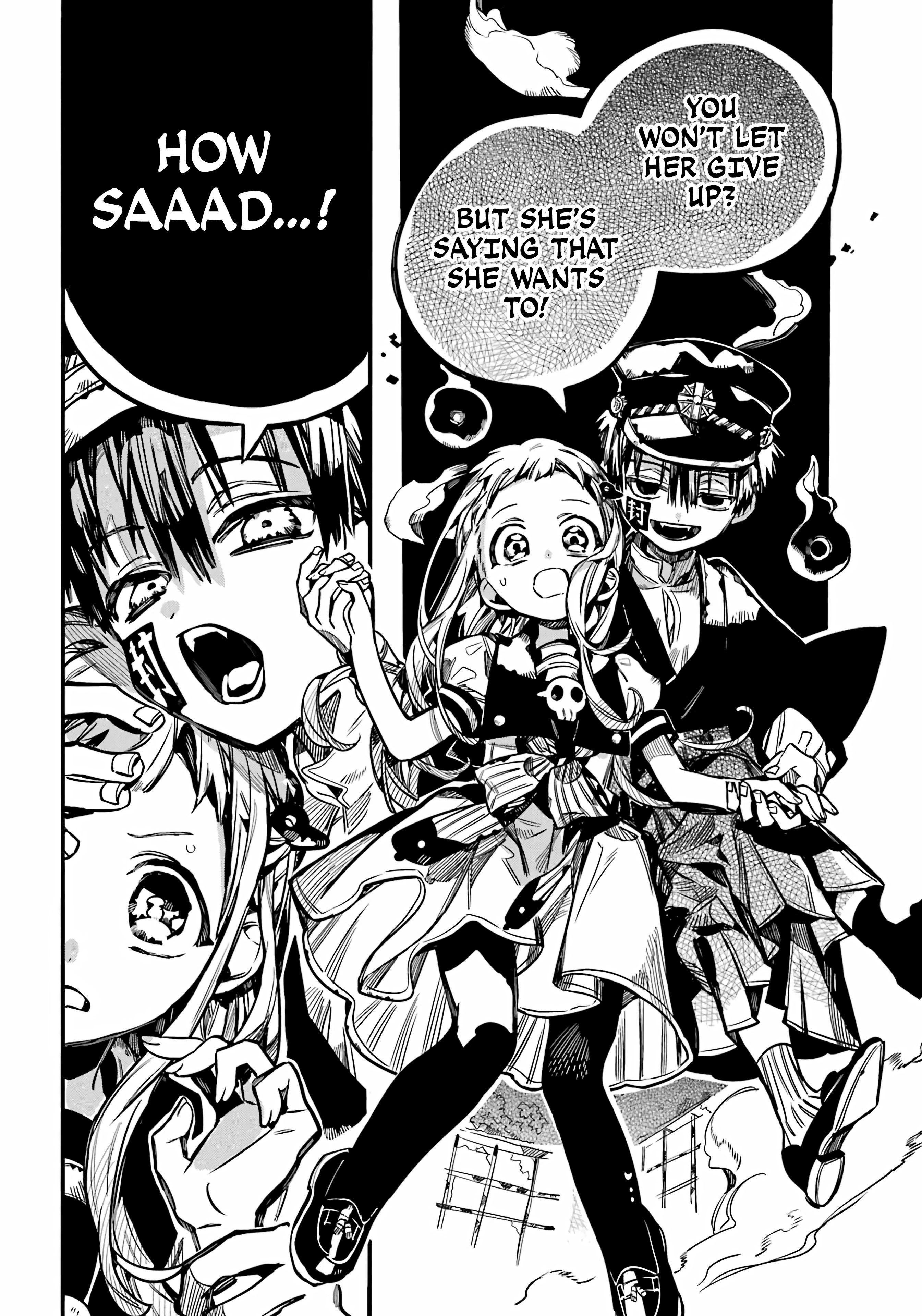 Jibaku Shounen Hanako-kun Chapter 91 page 21