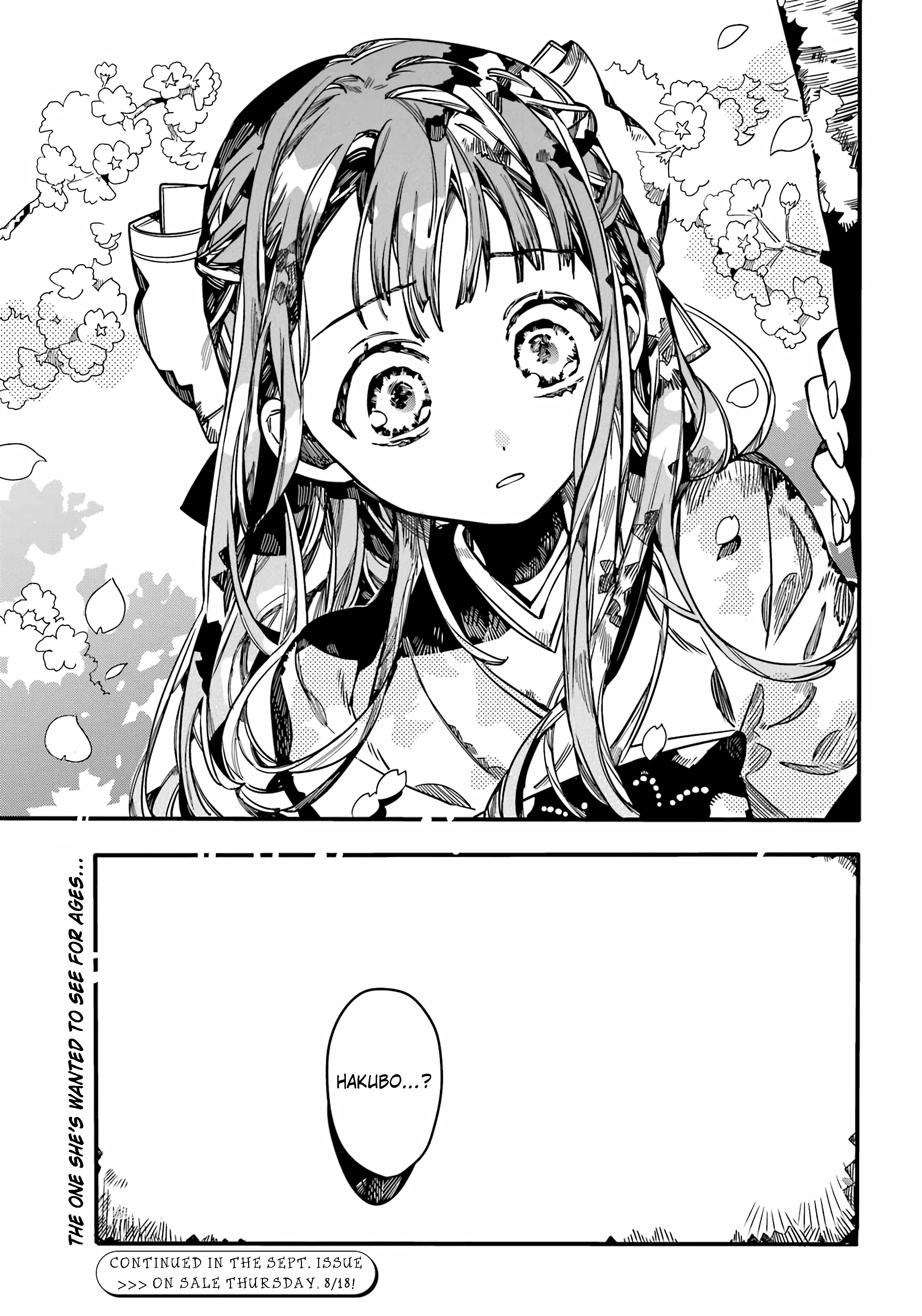 Jibaku Shounen Hanako-kun Chapter 92 page 31