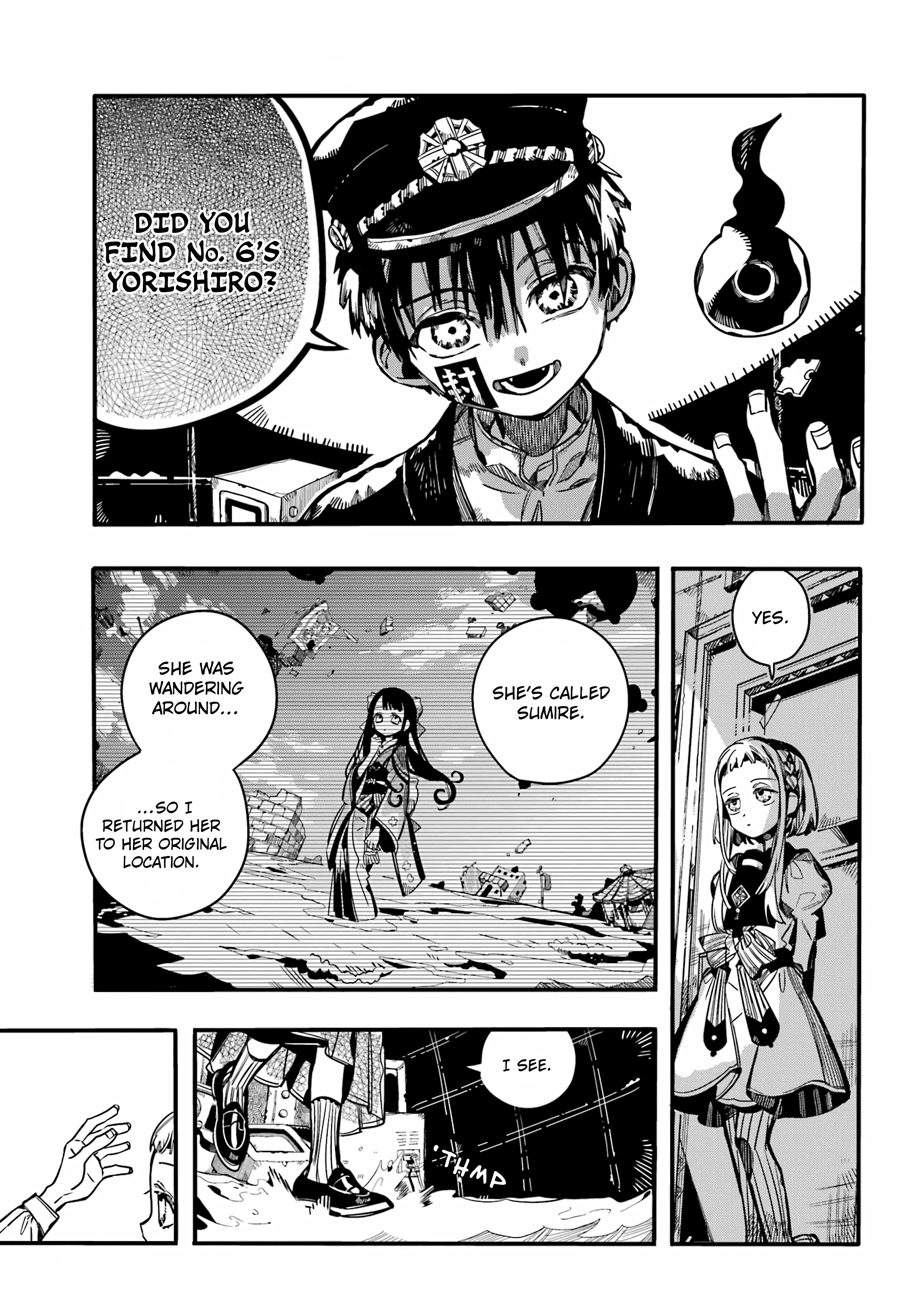 Jibaku Shounen Hanako-kun Chapter 92 page 7