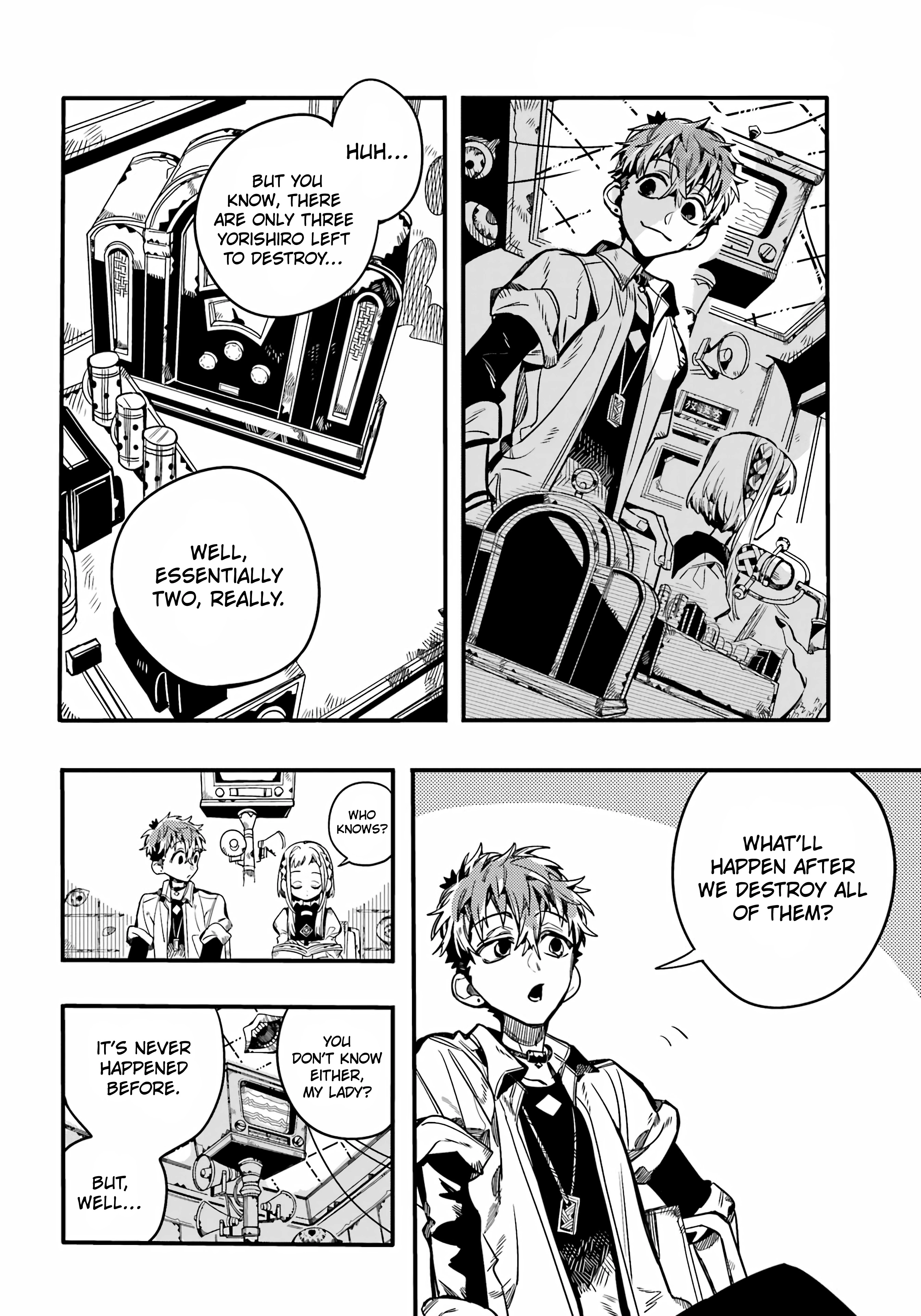 Jibaku Shounen Hanako-kun Chapter 92 page 16