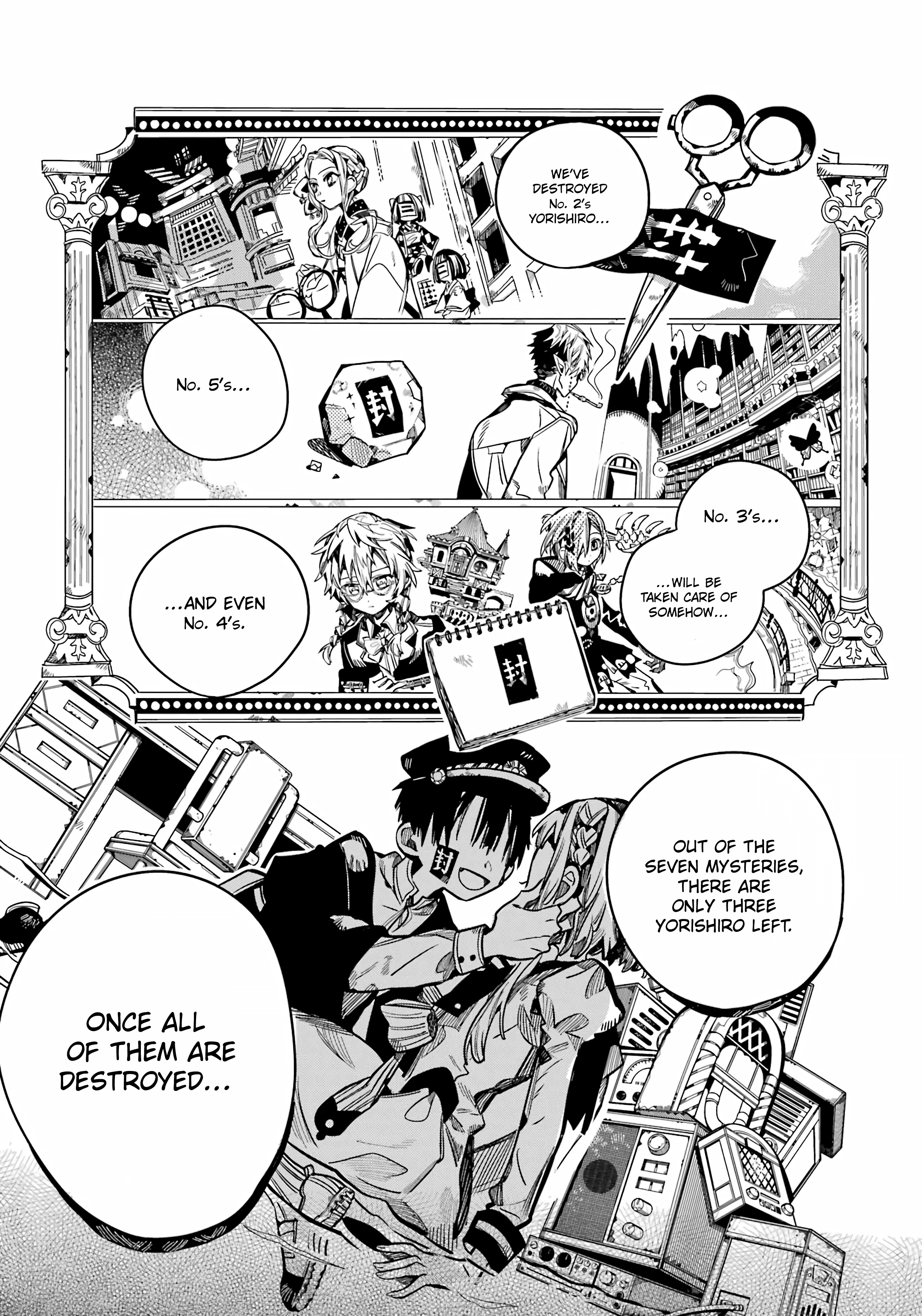 Jibaku Shounen Hanako-kun Chapter 92 page 11