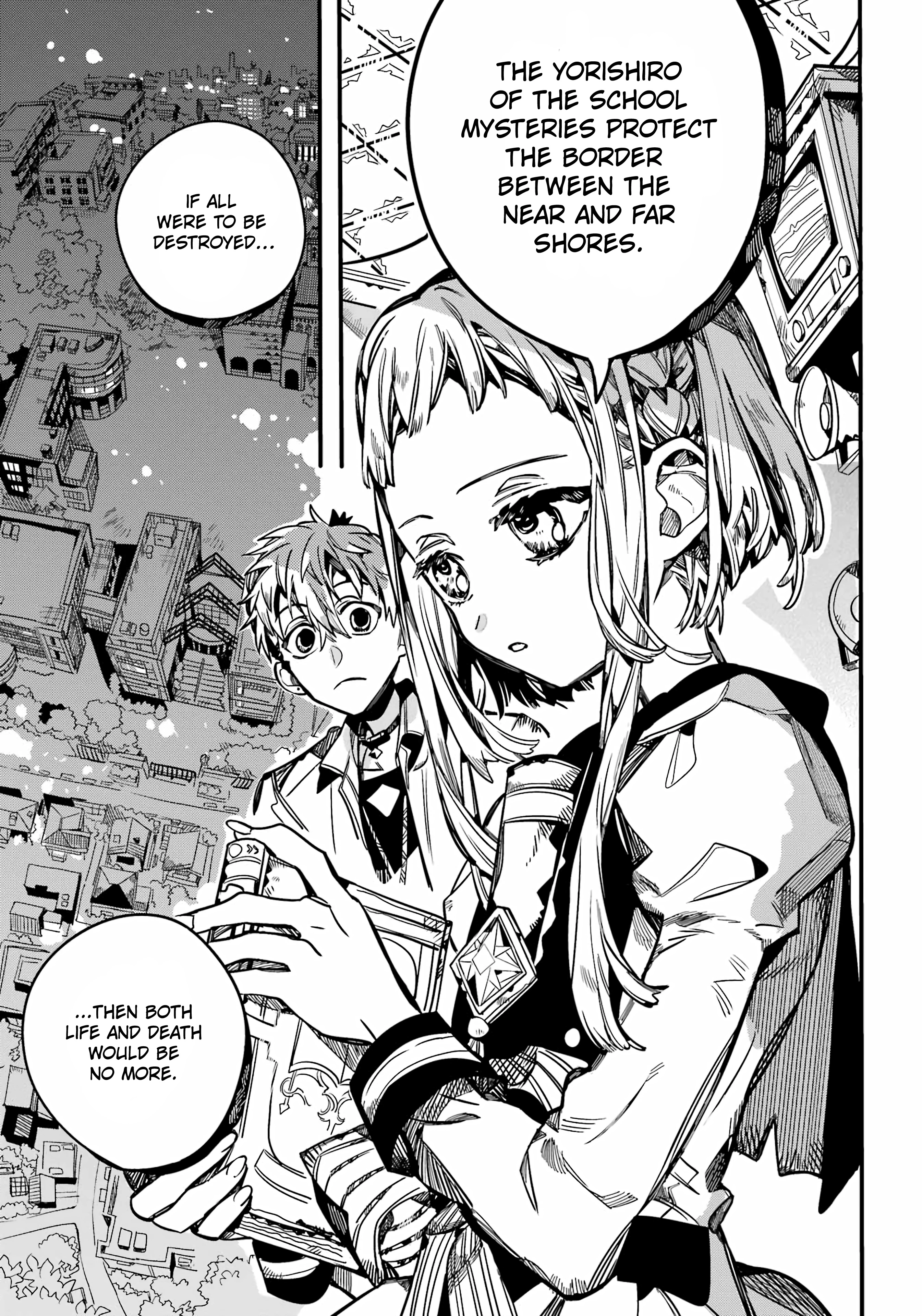 Jibaku Shounen Hanako-kun Chapter 92 page 17