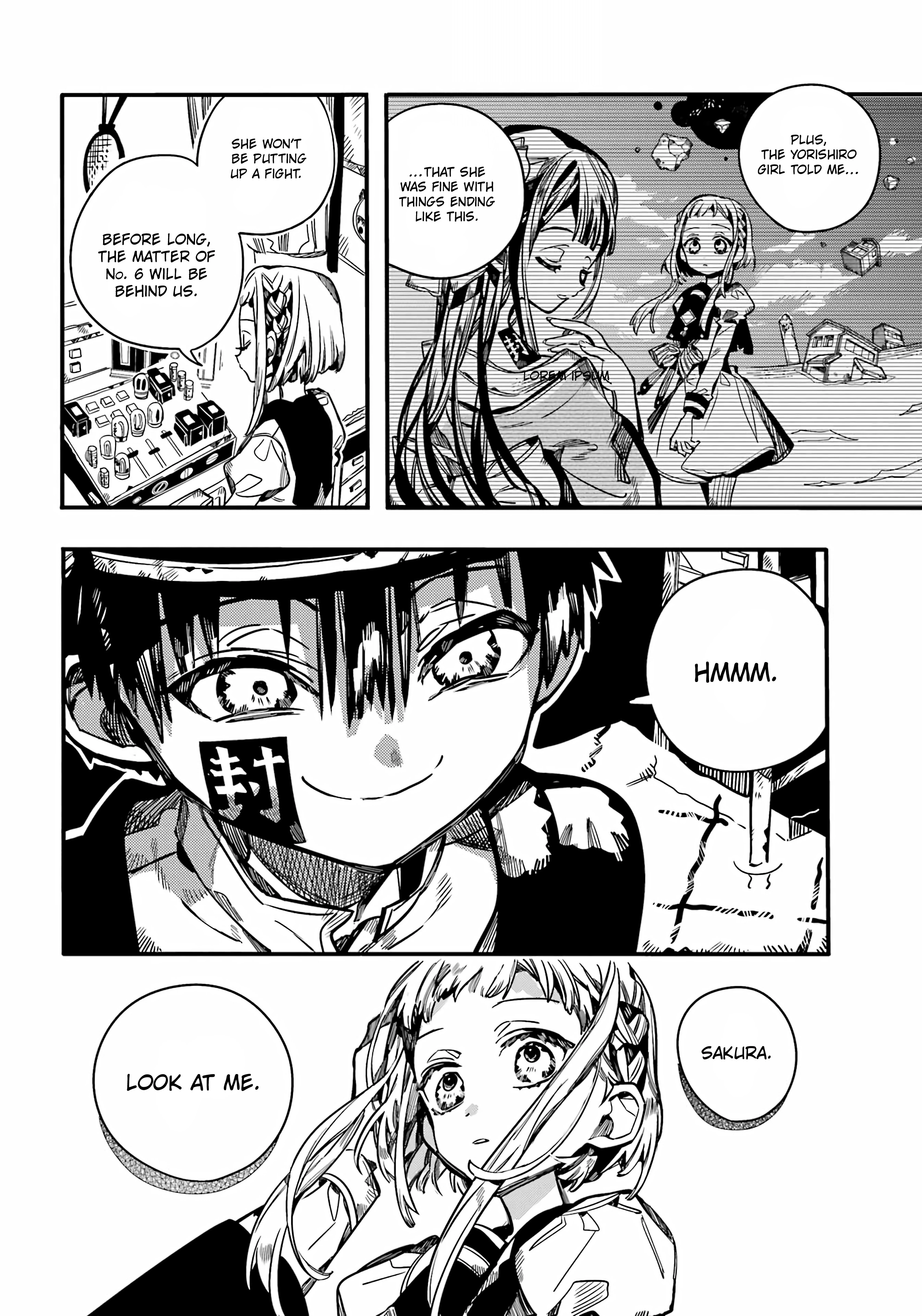 Jibaku Shounen Hanako-kun Chapter 92 page 10