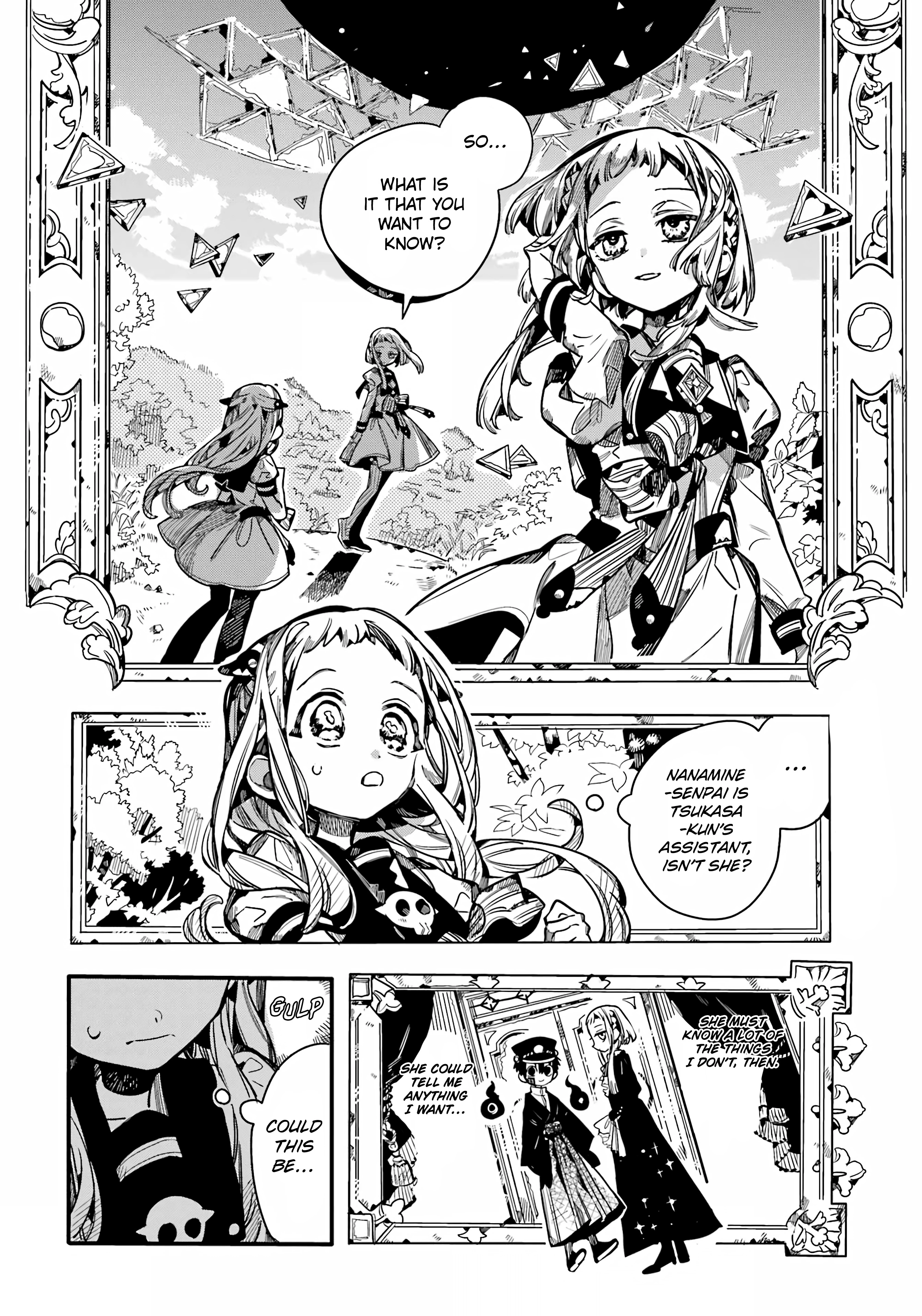 Jibaku Shounen Hanako-kun Chapter 95 page 3