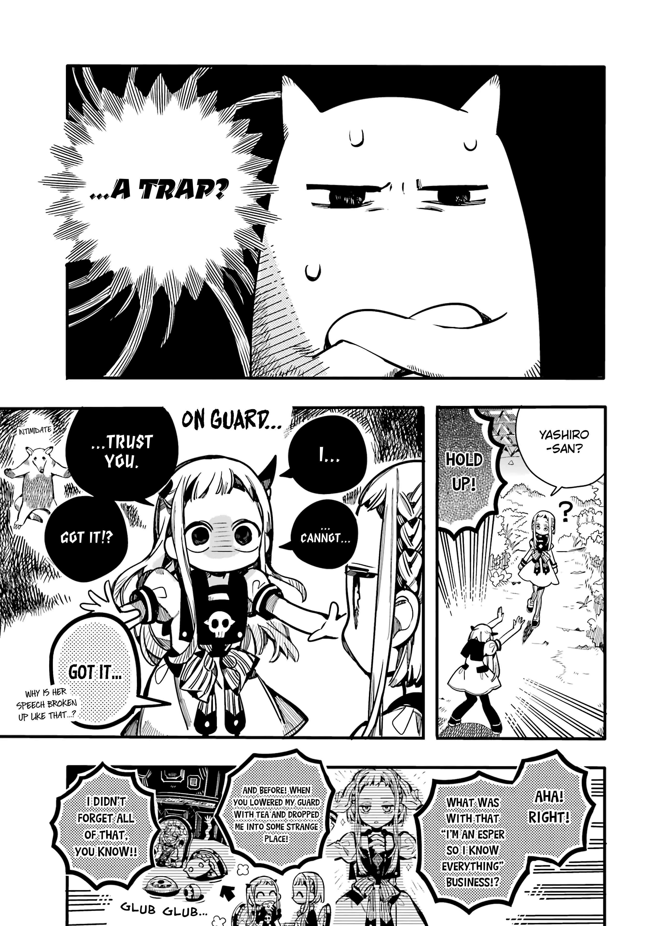 Jibaku Shounen Hanako-kun Chapter 95 page 4