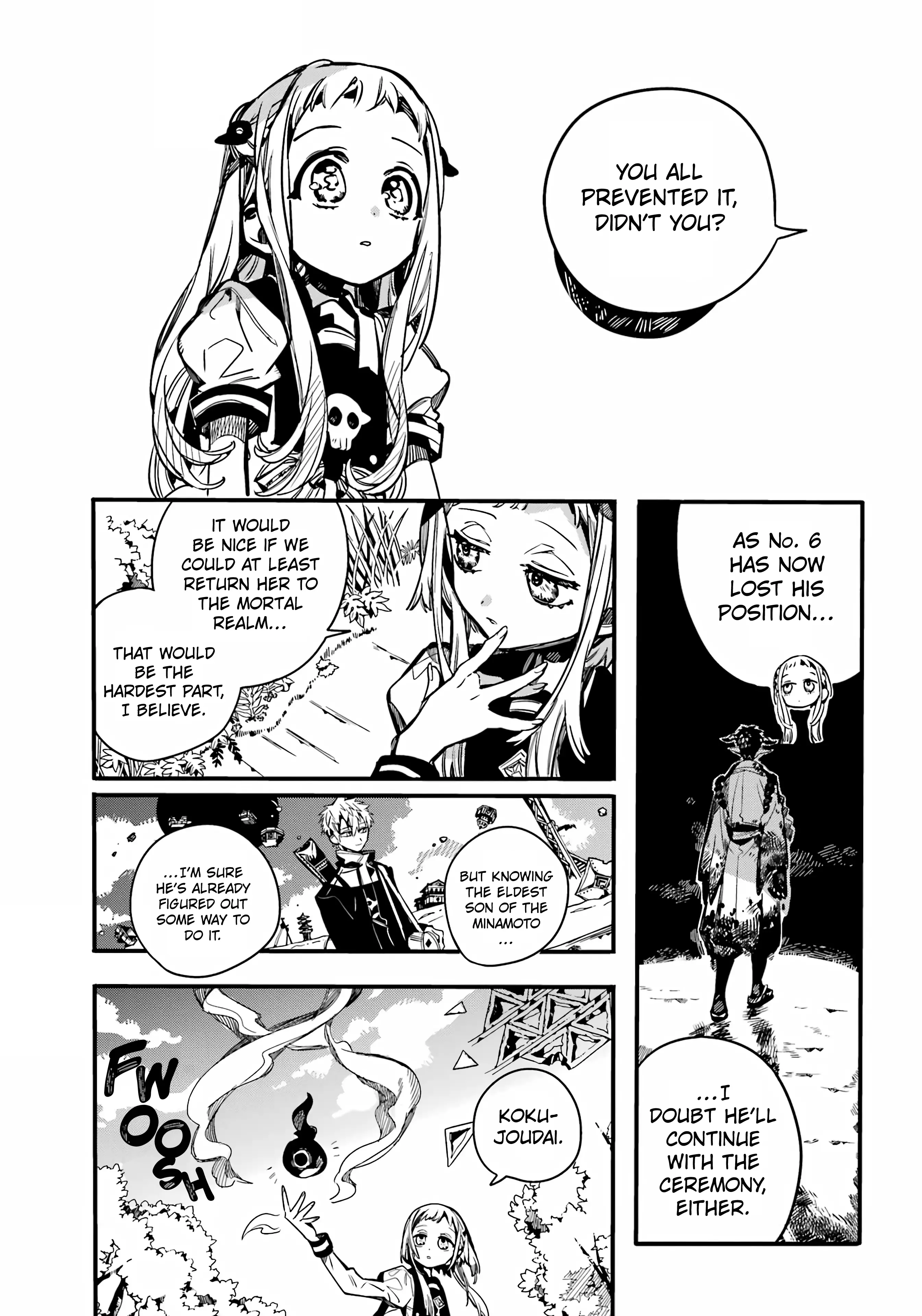 Jibaku Shounen Hanako-kun Chapter 95 page 10