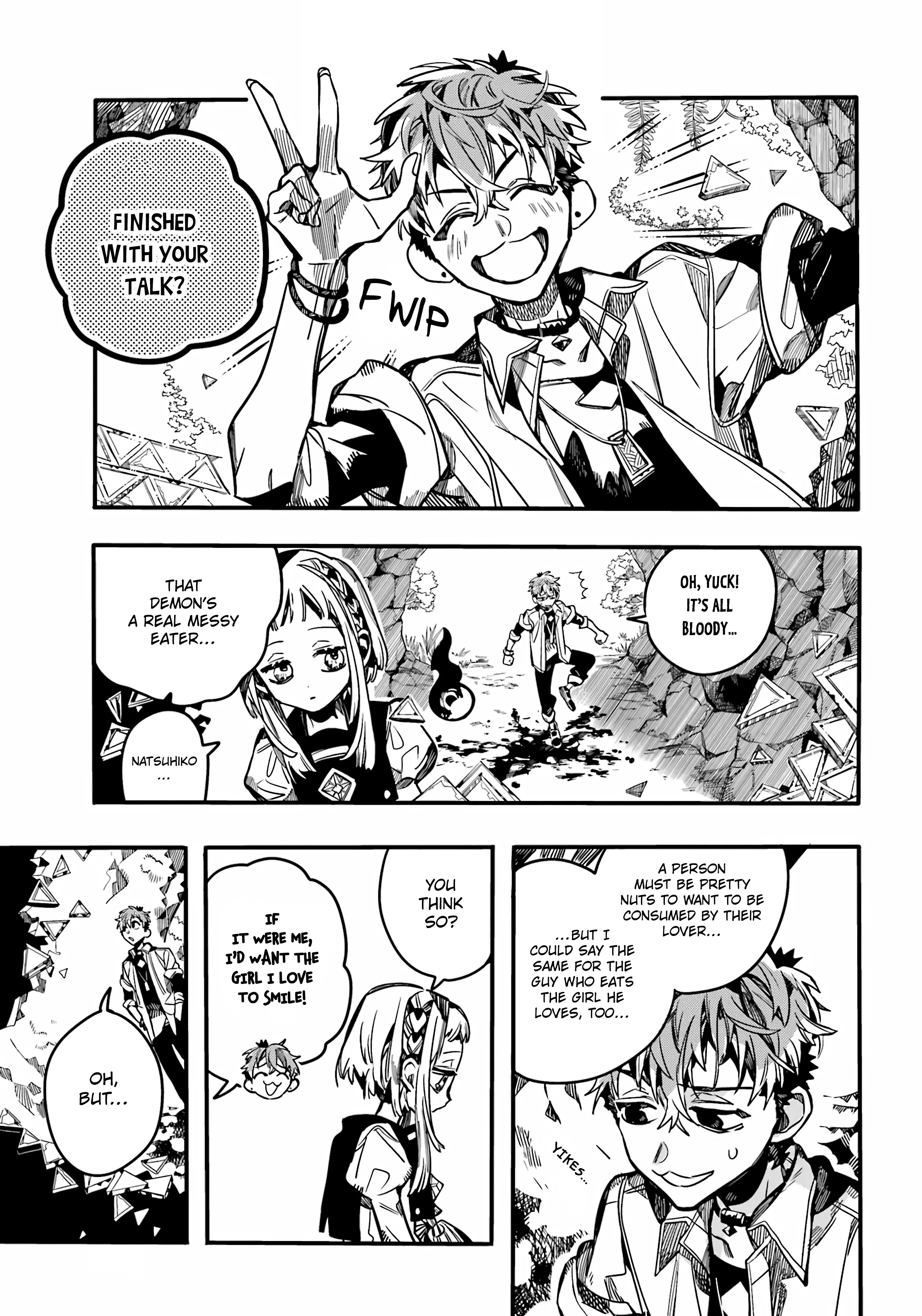 Jibaku Shounen Hanako-kun Chapter 95 page 34