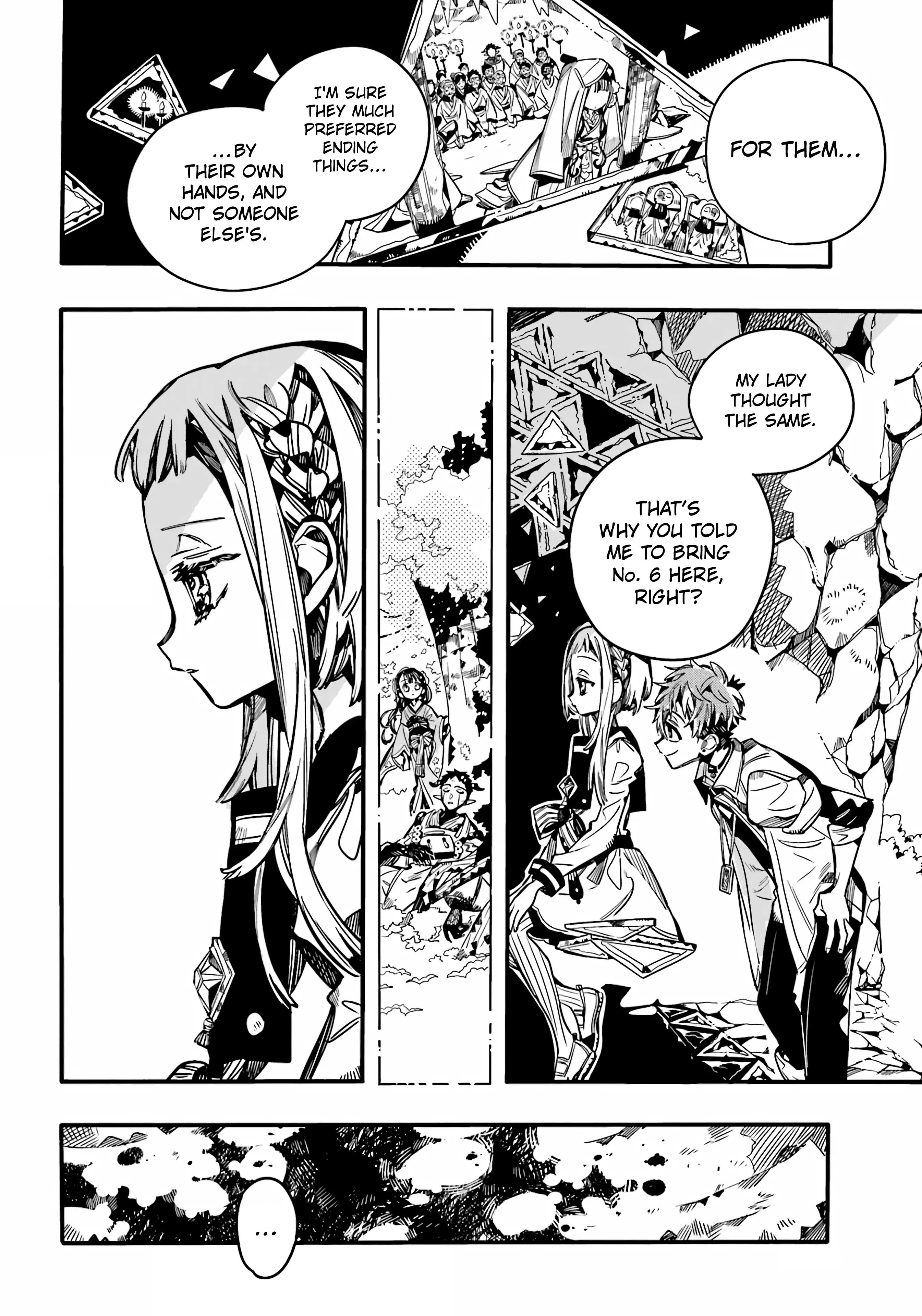 Jibaku Shounen Hanako-kun Chapter 95 page 35