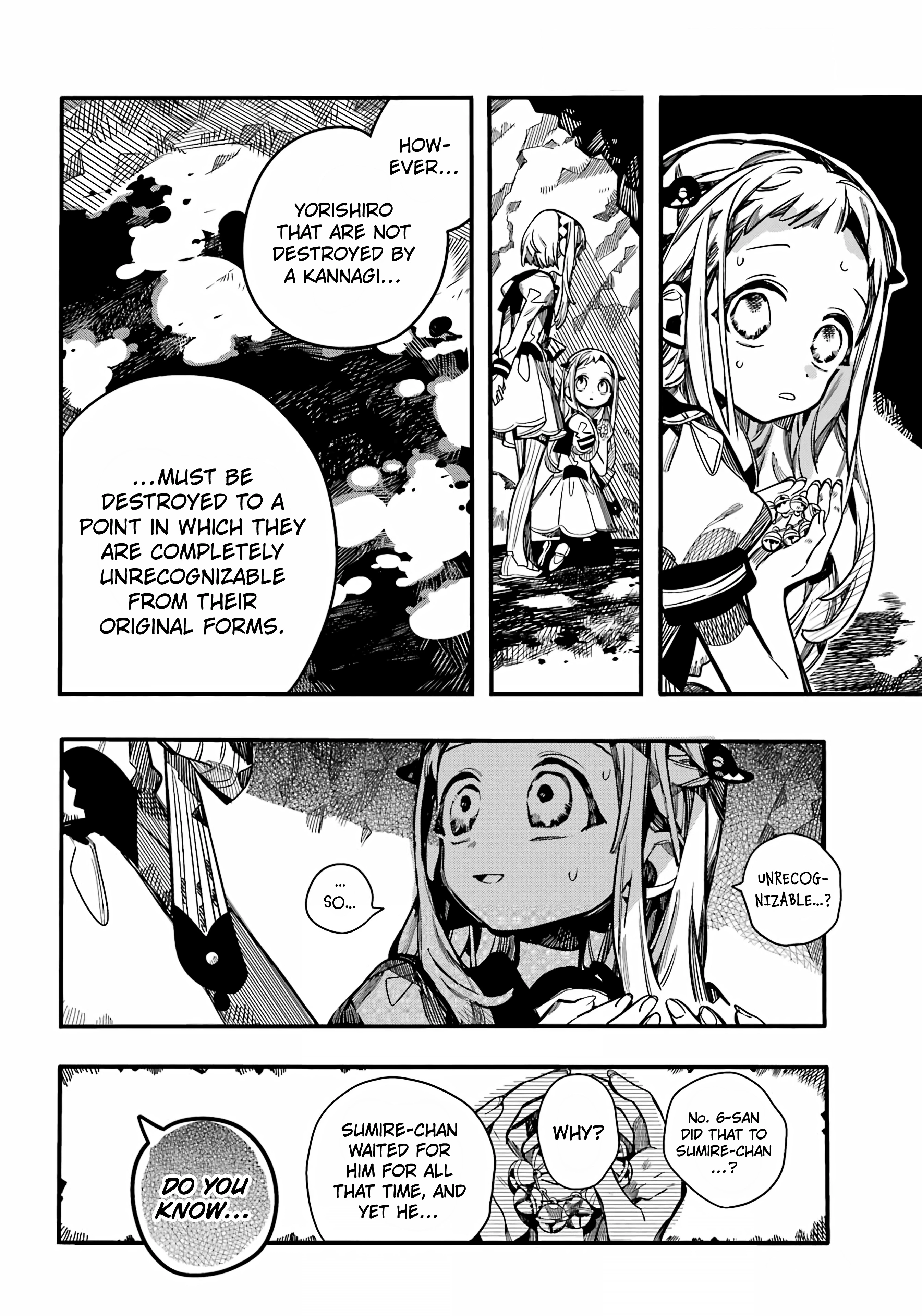 Jibaku Shounen Hanako-kun Chapter 95 page 17