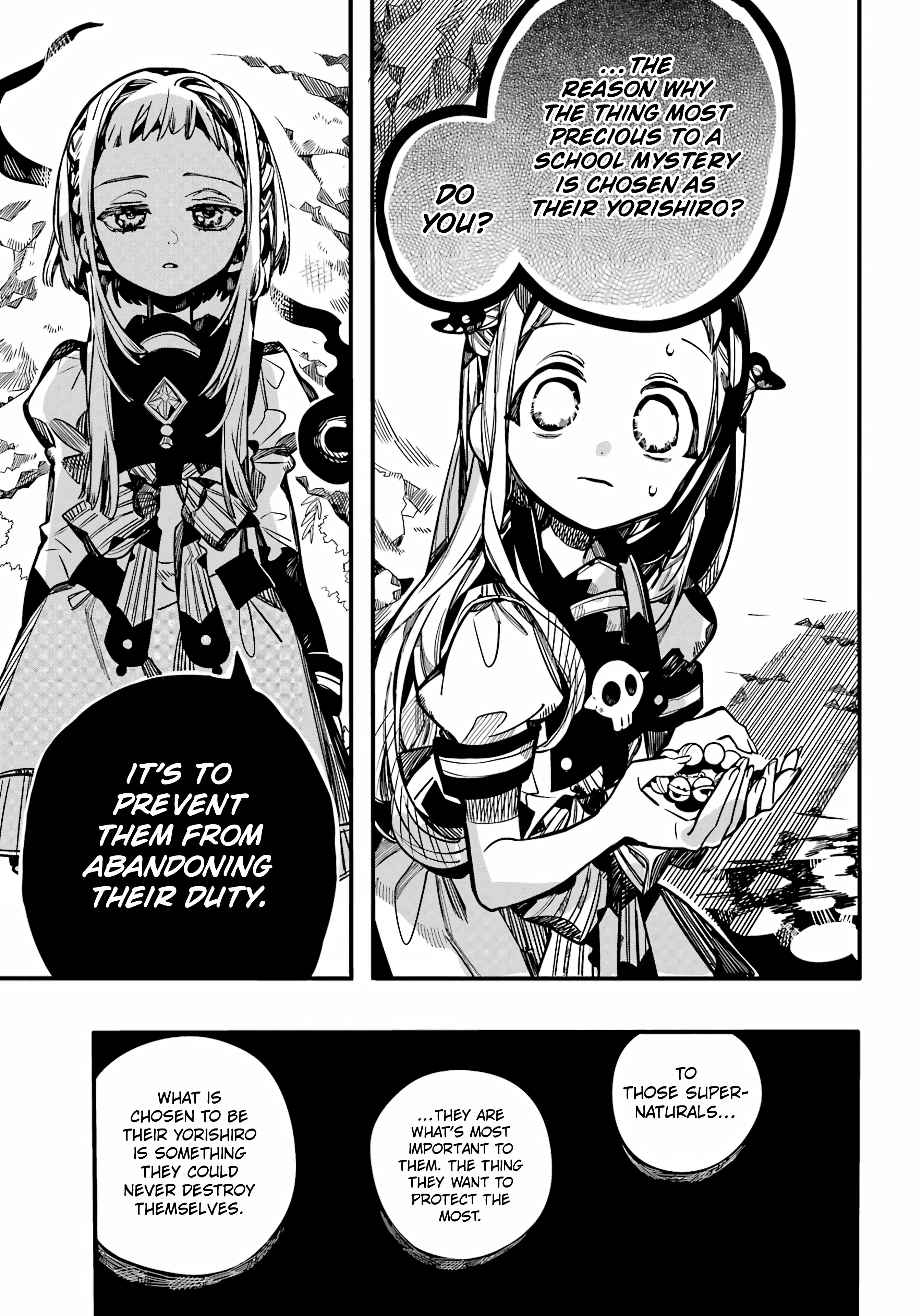 Jibaku Shounen Hanako-kun Chapter 95 page 18