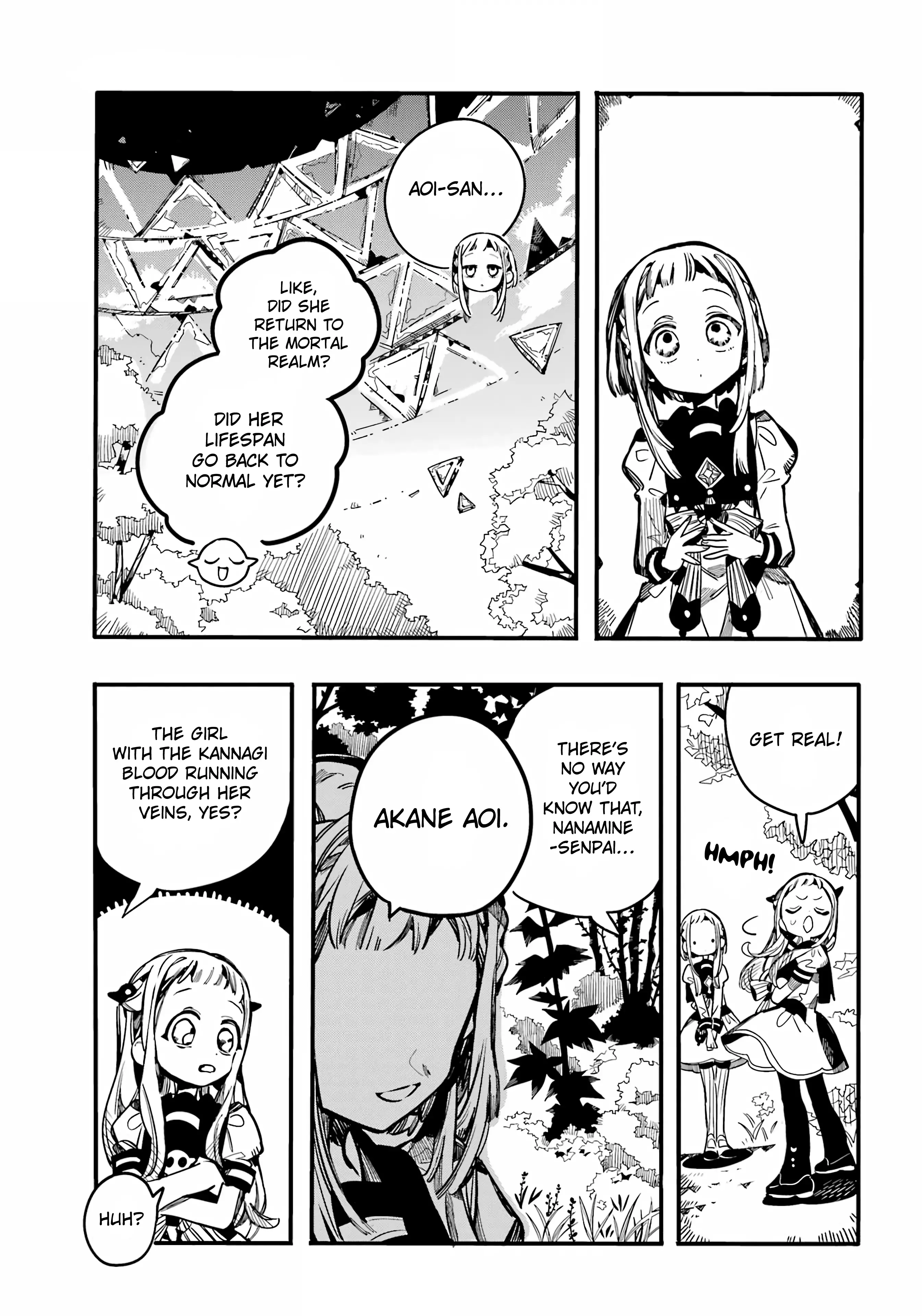 Jibaku Shounen Hanako-kun Chapter 95 page 8
