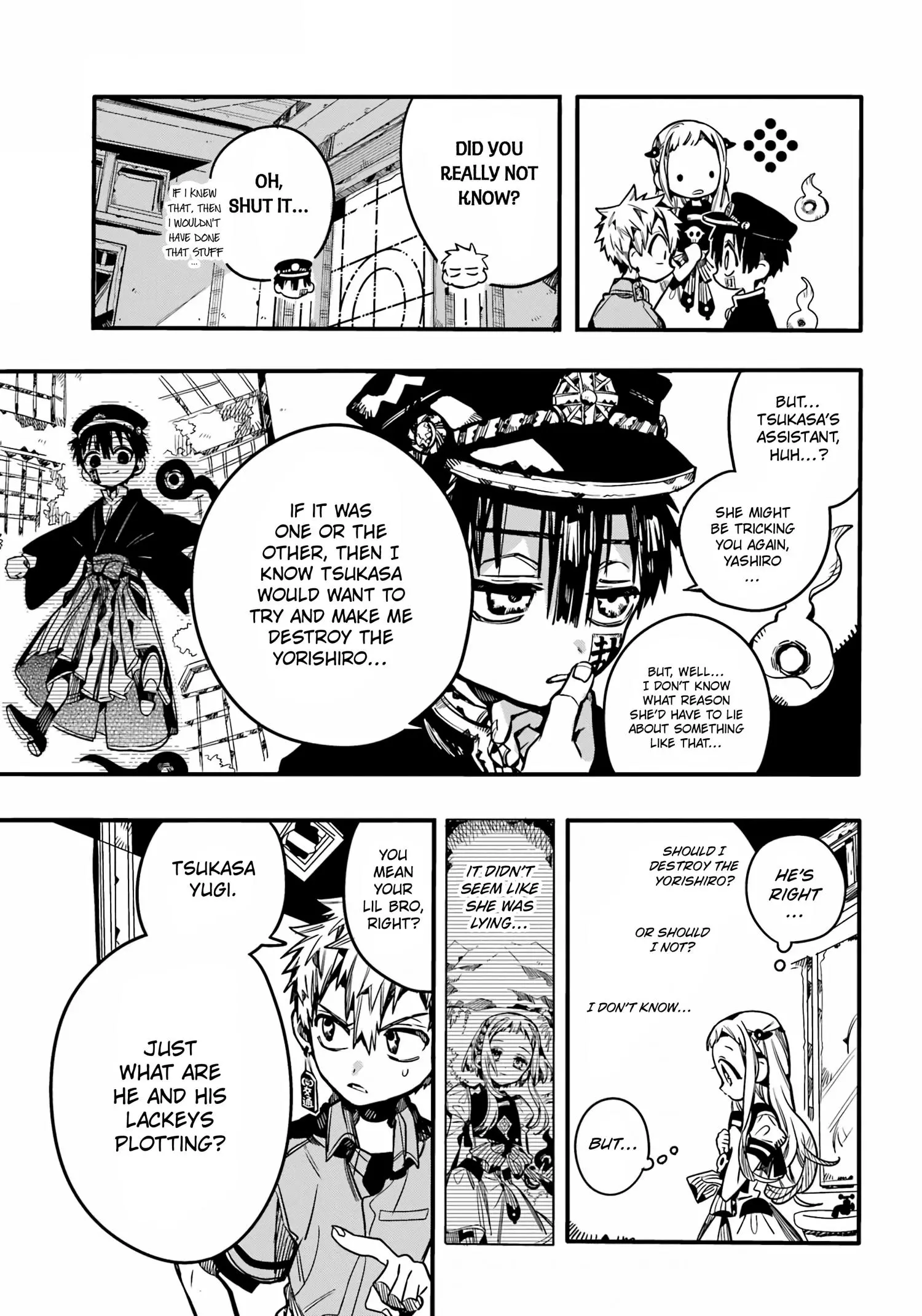 Jibaku Shounen Hanako-kun Chapter 96 page 8
