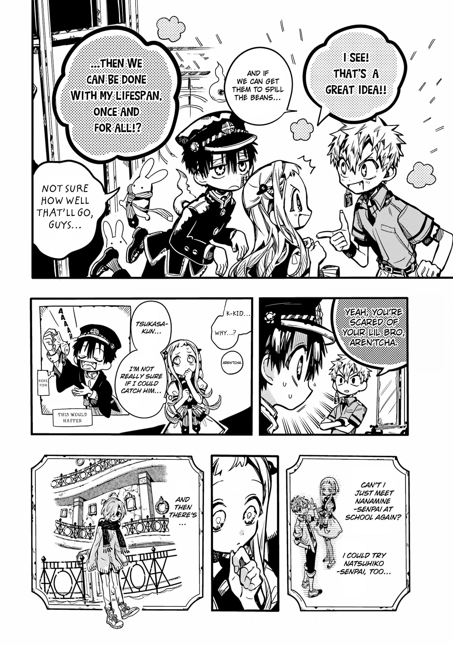 Jibaku Shounen Hanako-kun Chapter 96 page 11