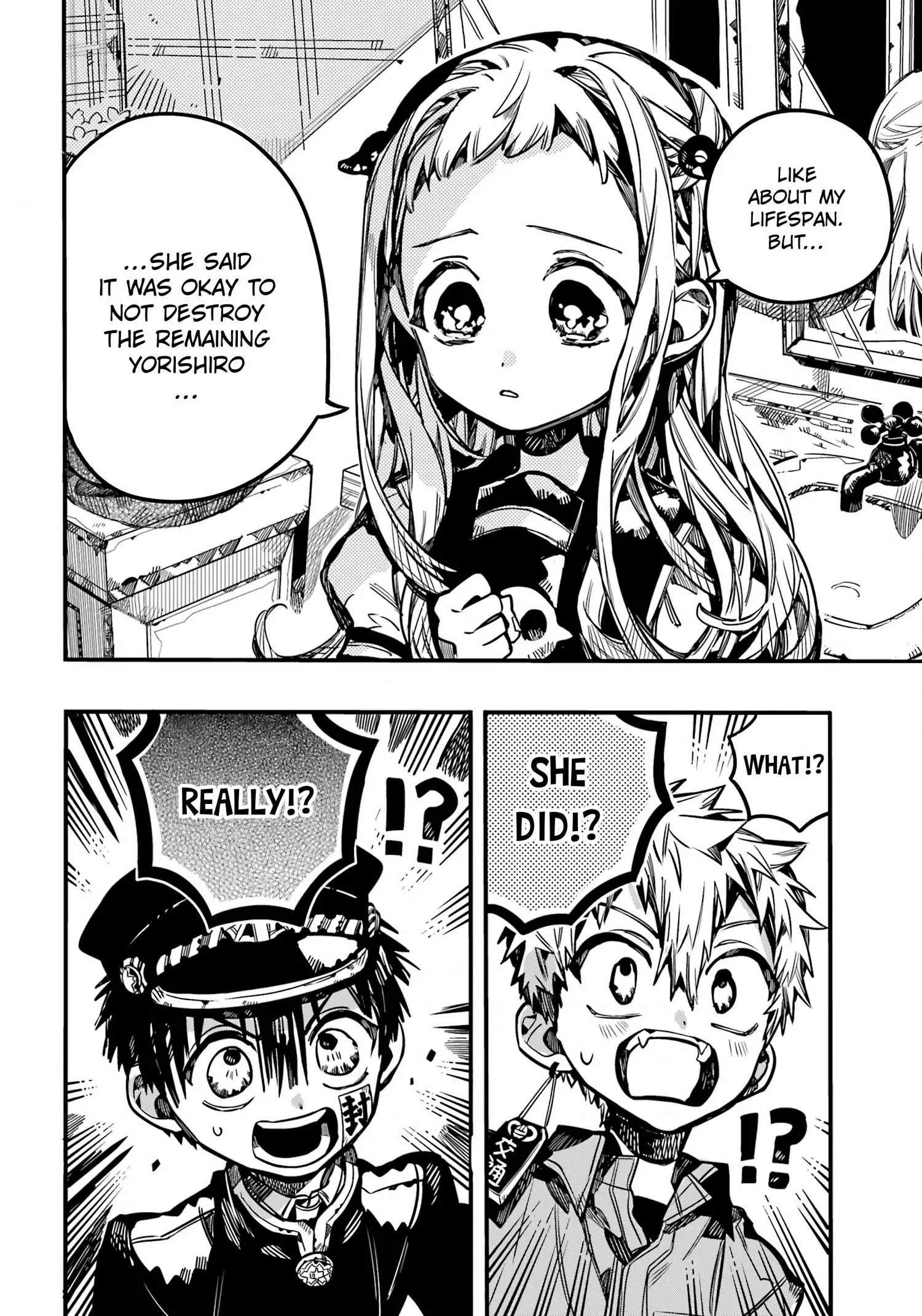 Jibaku Shounen Hanako-kun Chapter 96 page 7