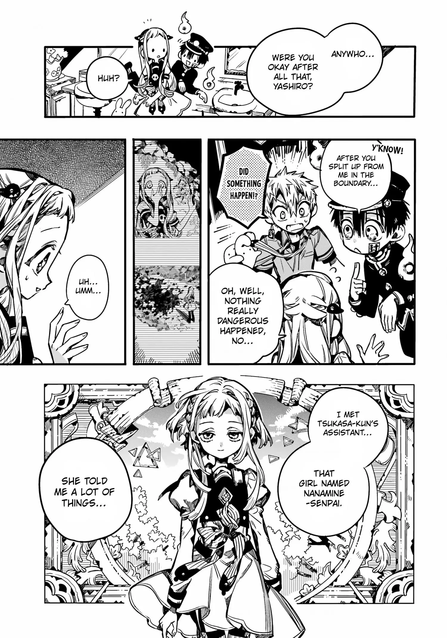 Jibaku Shounen Hanako-kun Chapter 96 page 6