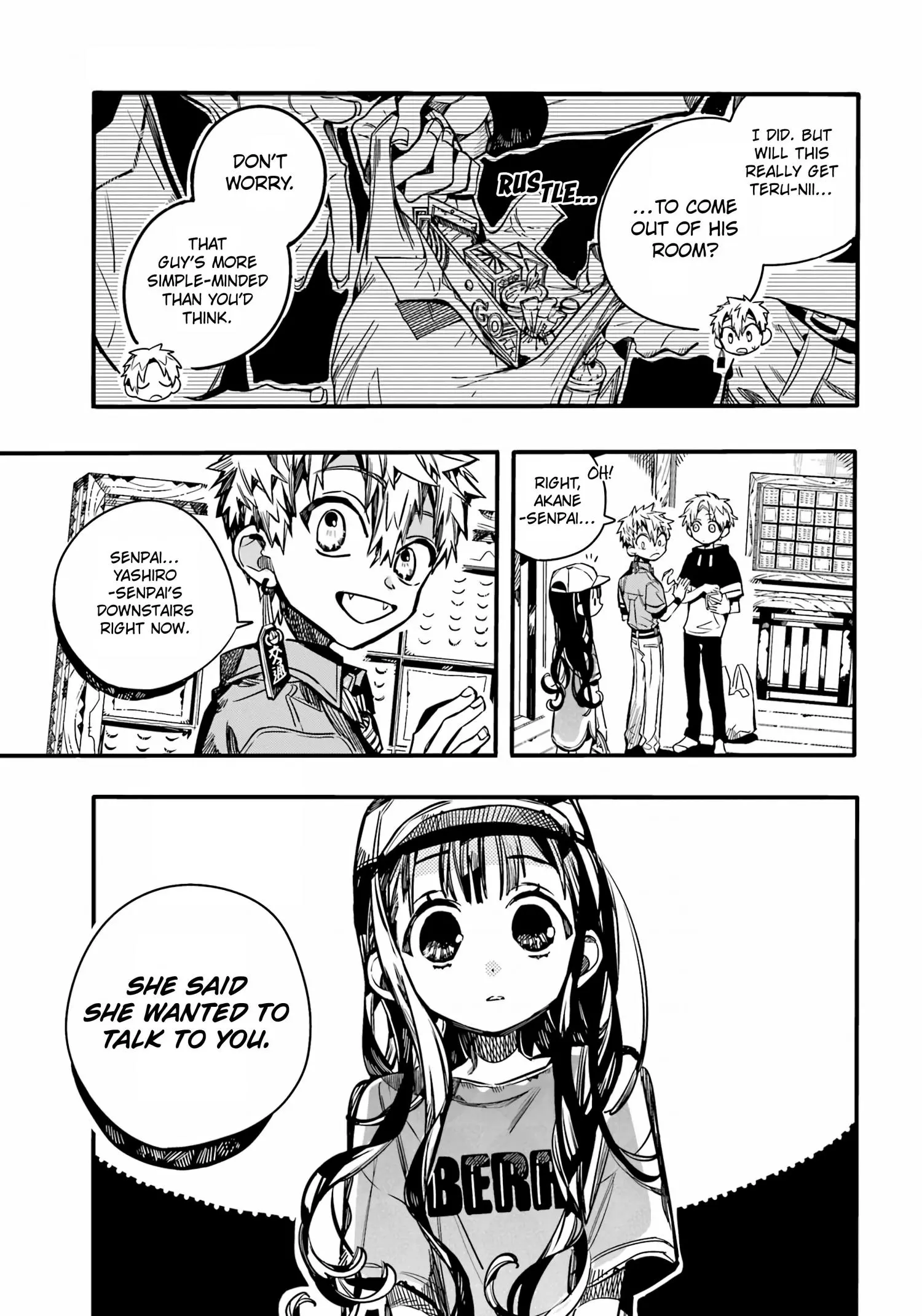 Jibaku Shounen Hanako-kun Chapter 96 page 16