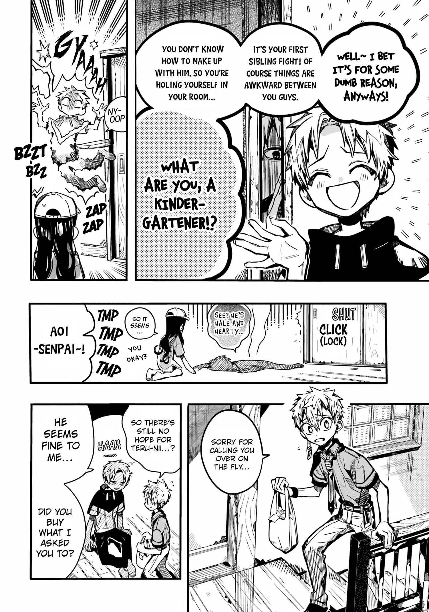 Jibaku Shounen Hanako-kun Chapter 96 page 15