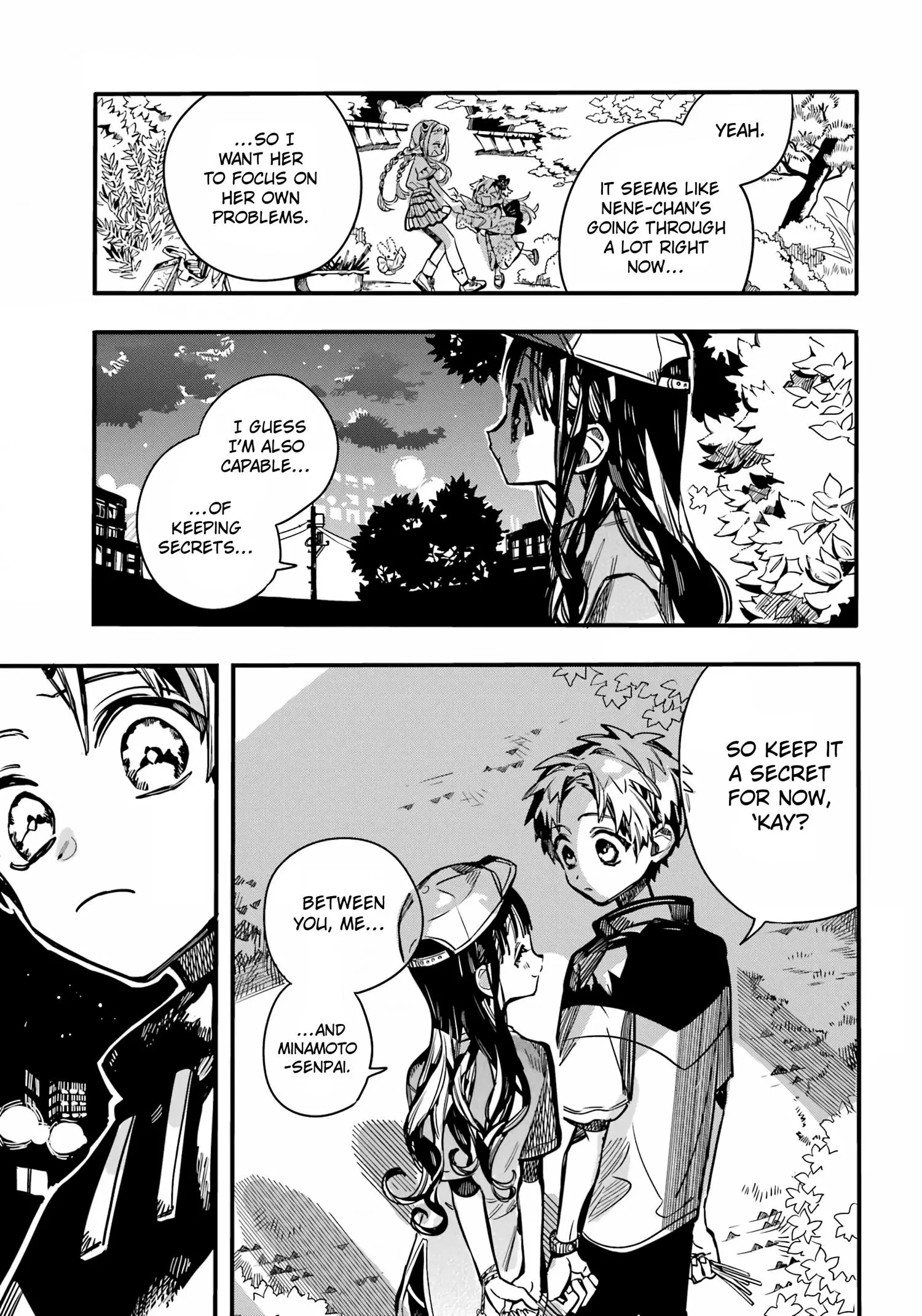 Jibaku Shounen Hanako-kun Chapter 96 page 28