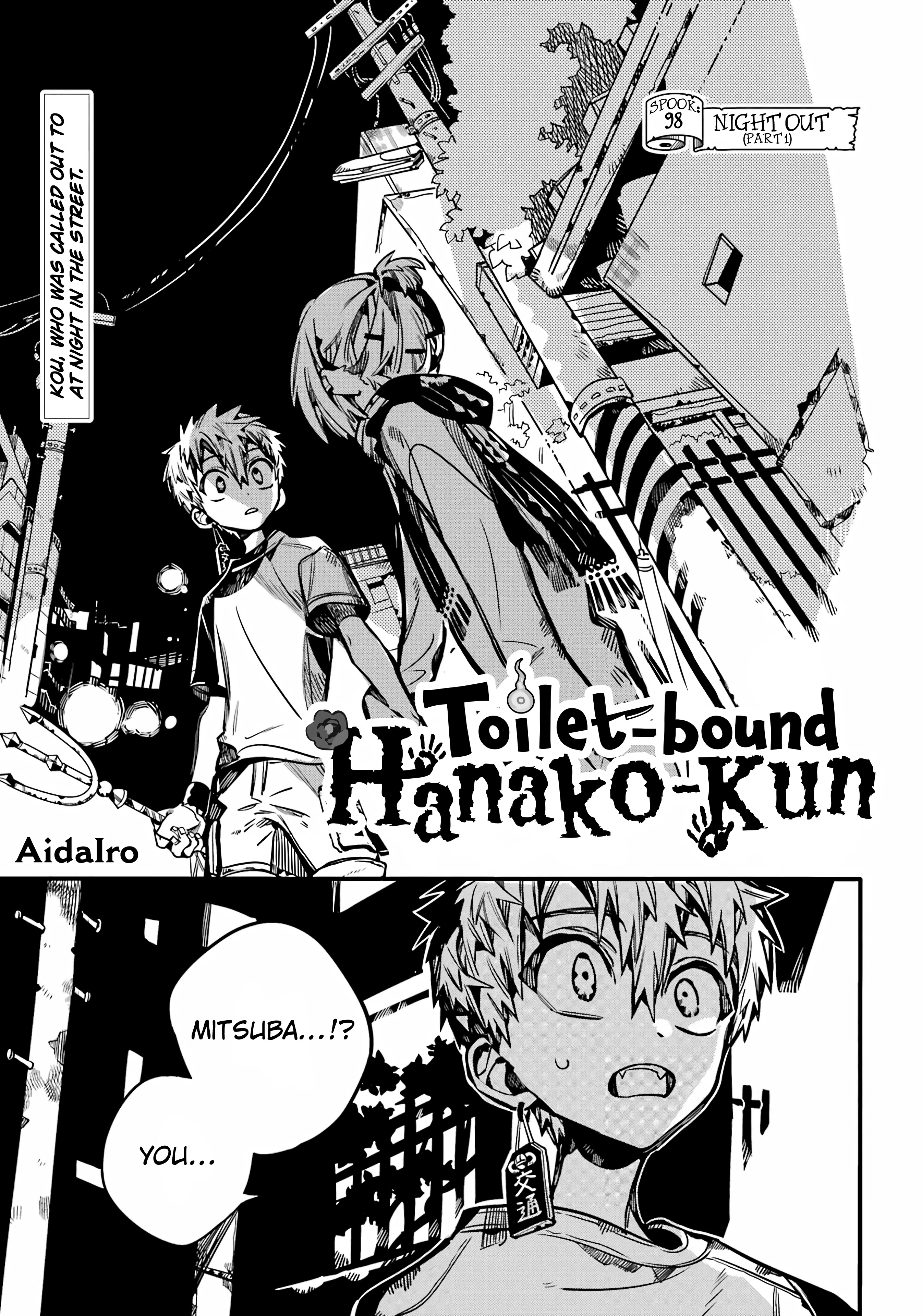 Jibaku Shounen Hanako-kun Chapter 98 page 2