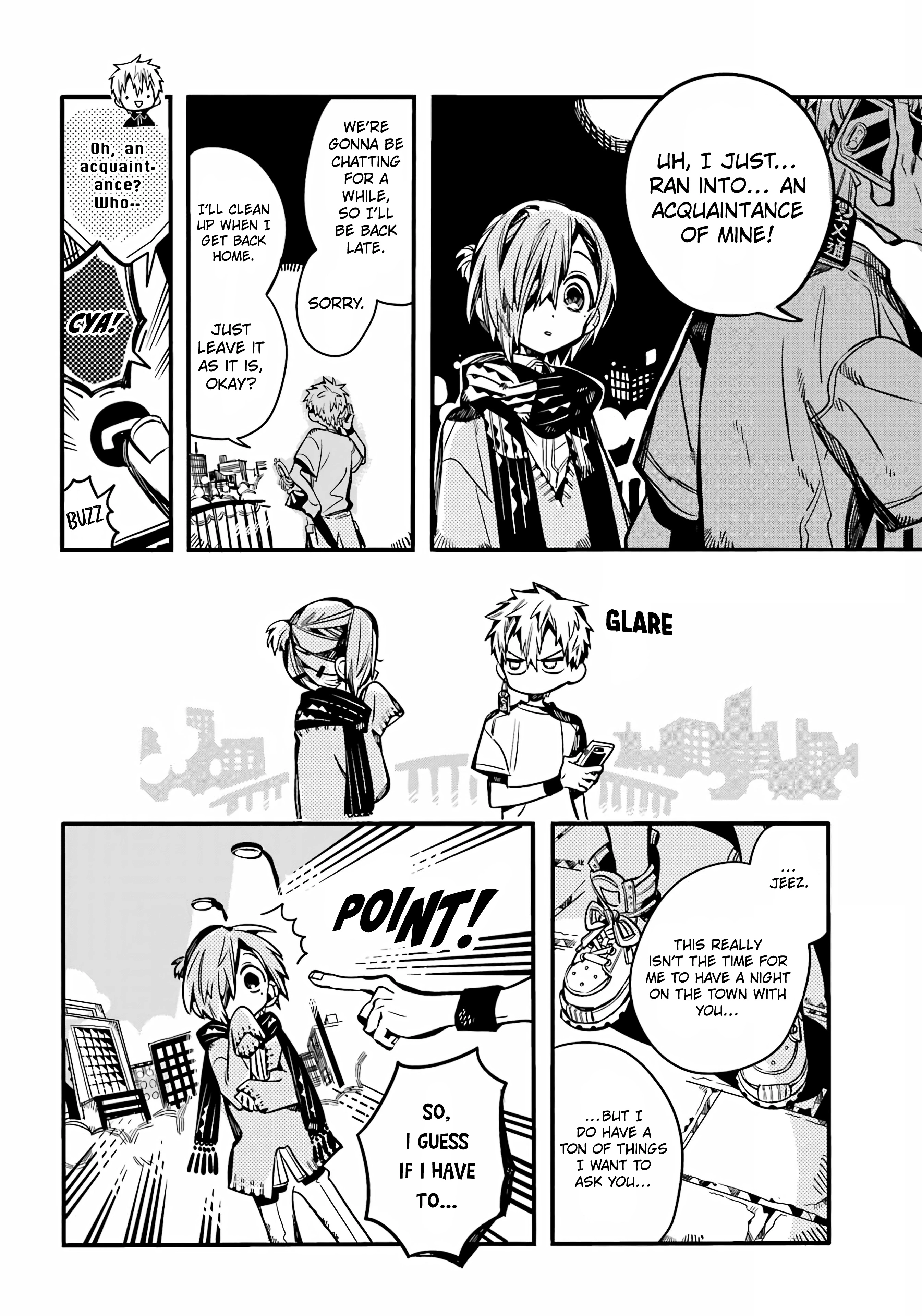 Jibaku Shounen Hanako-kun Chapter 98 page 9
