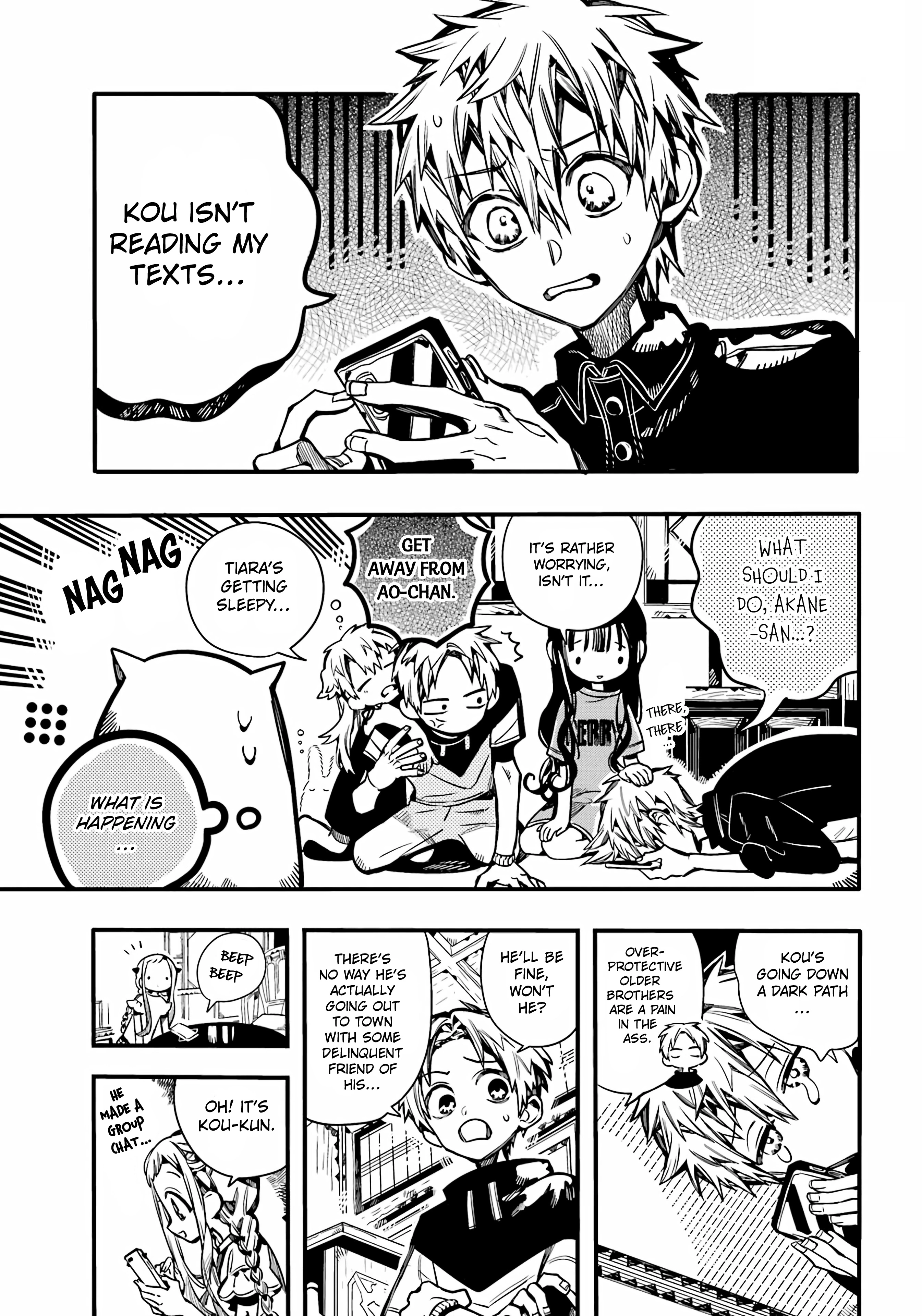 Jibaku Shounen Hanako-kun Chapter 98 page 12
