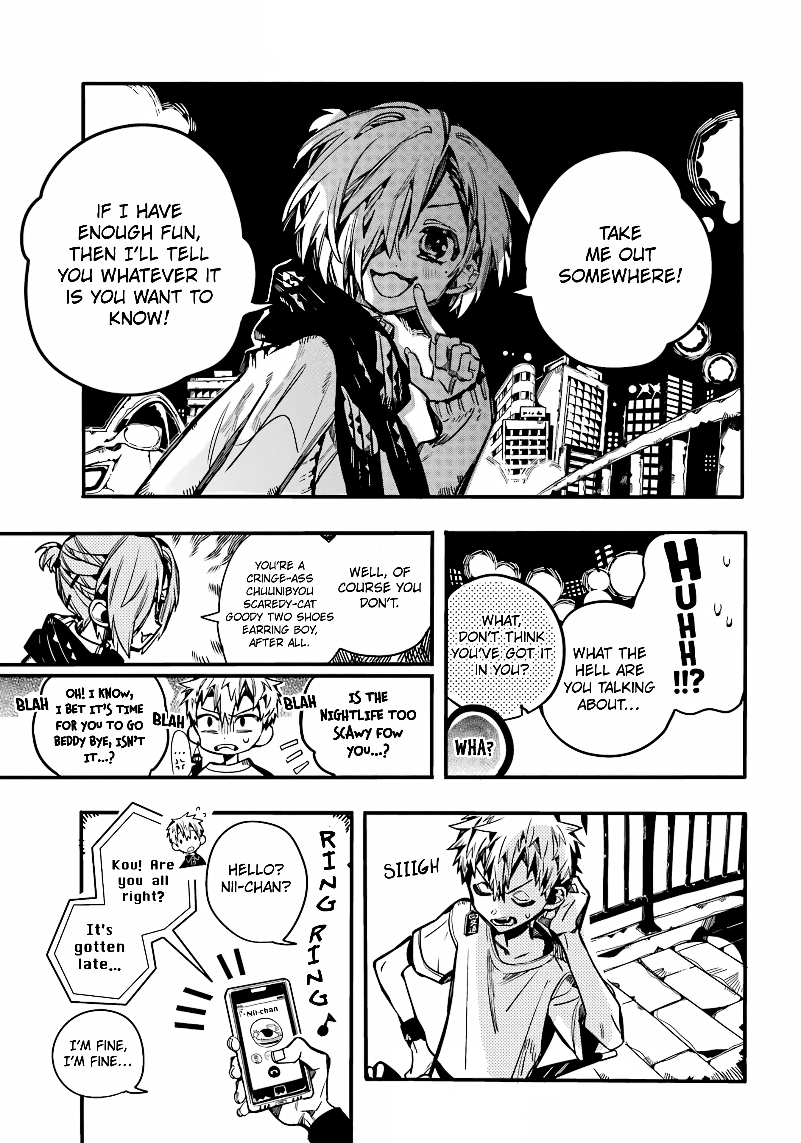 Jibaku Shounen Hanako-kun Chapter 98 page 8