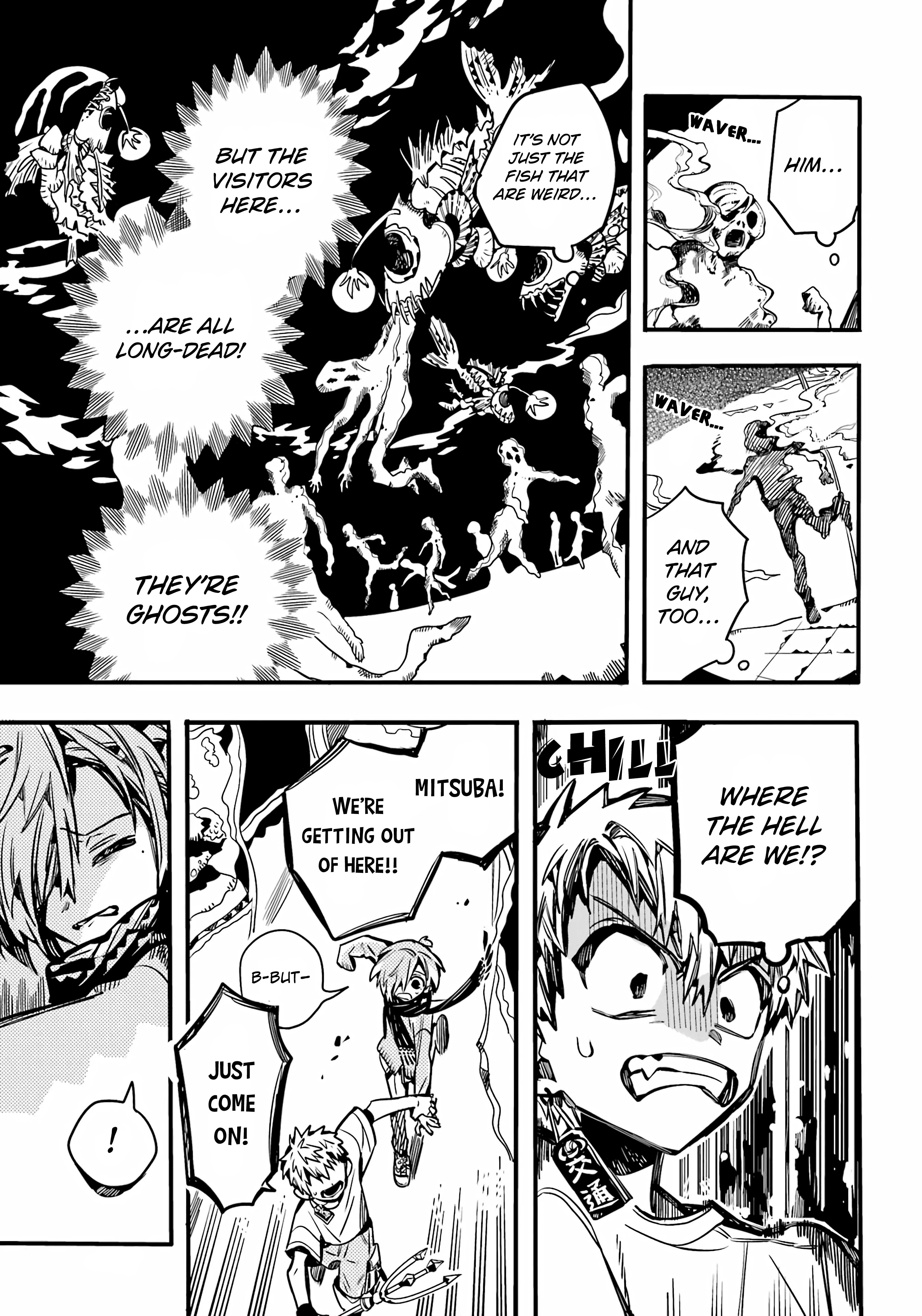 Jibaku Shounen Hanako-kun Chapter 98 page 35