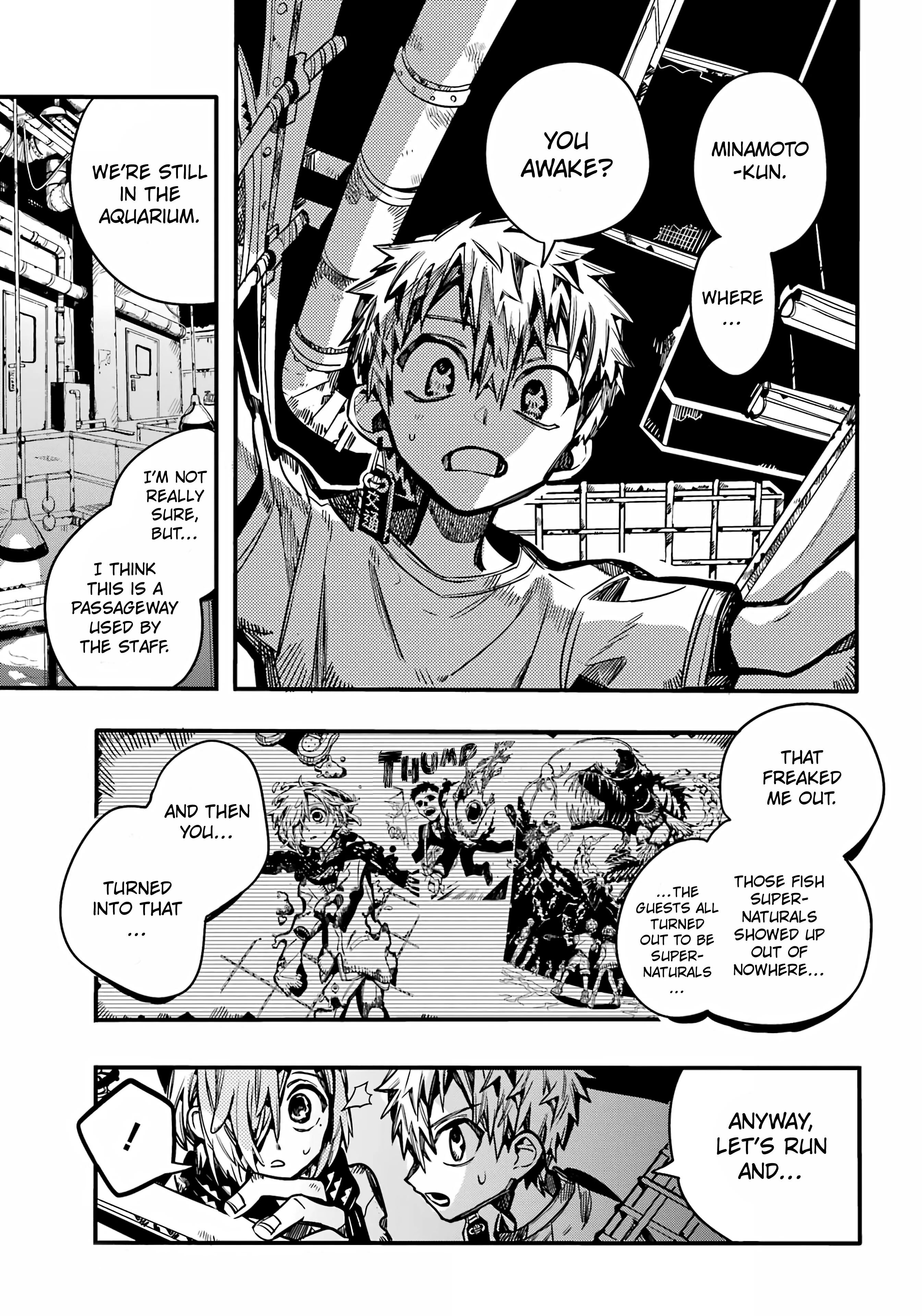 Jibaku Shounen Hanako-kun Chapter 99 page 9