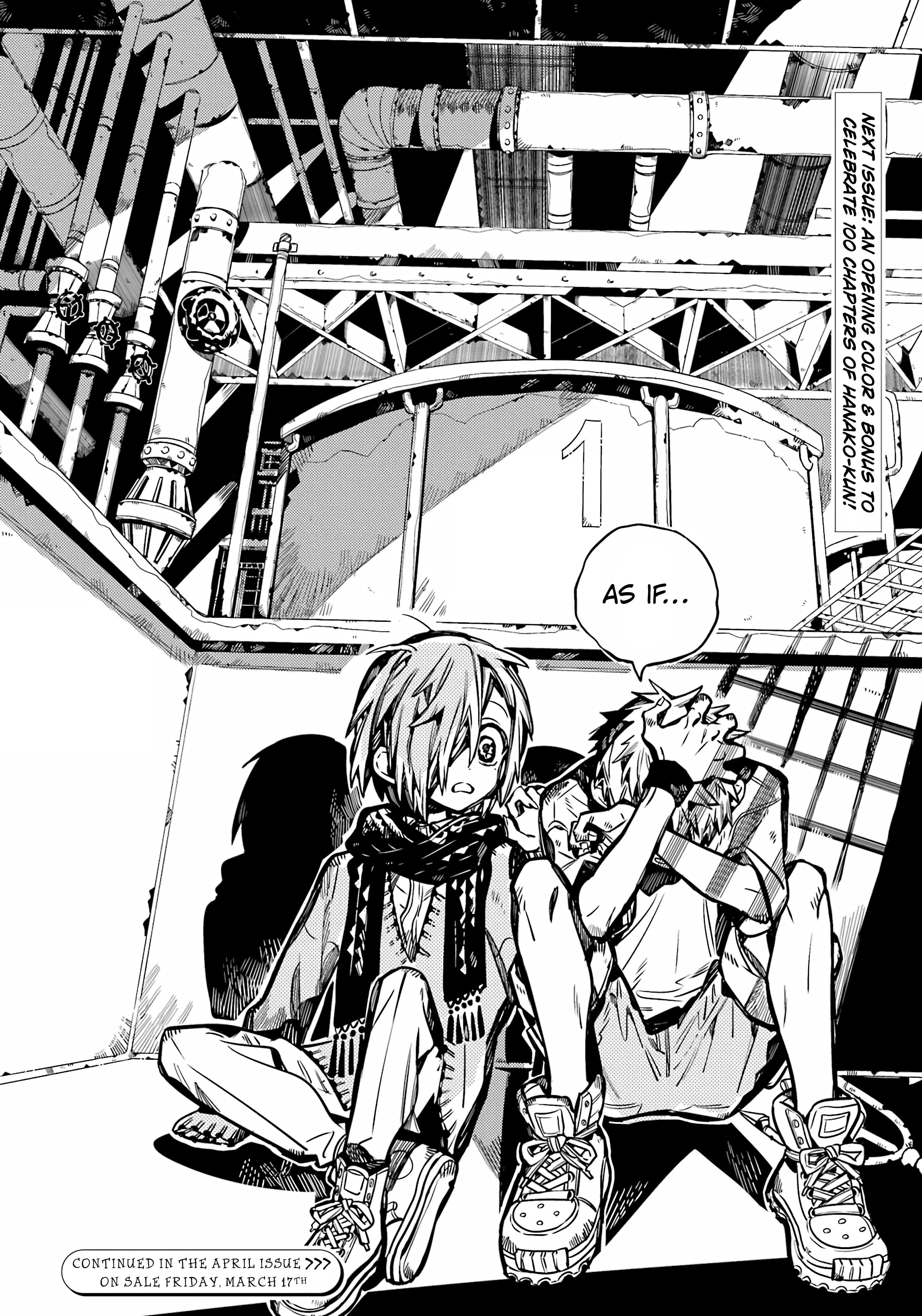 Jibaku Shounen Hanako-kun Chapter 99 page 40