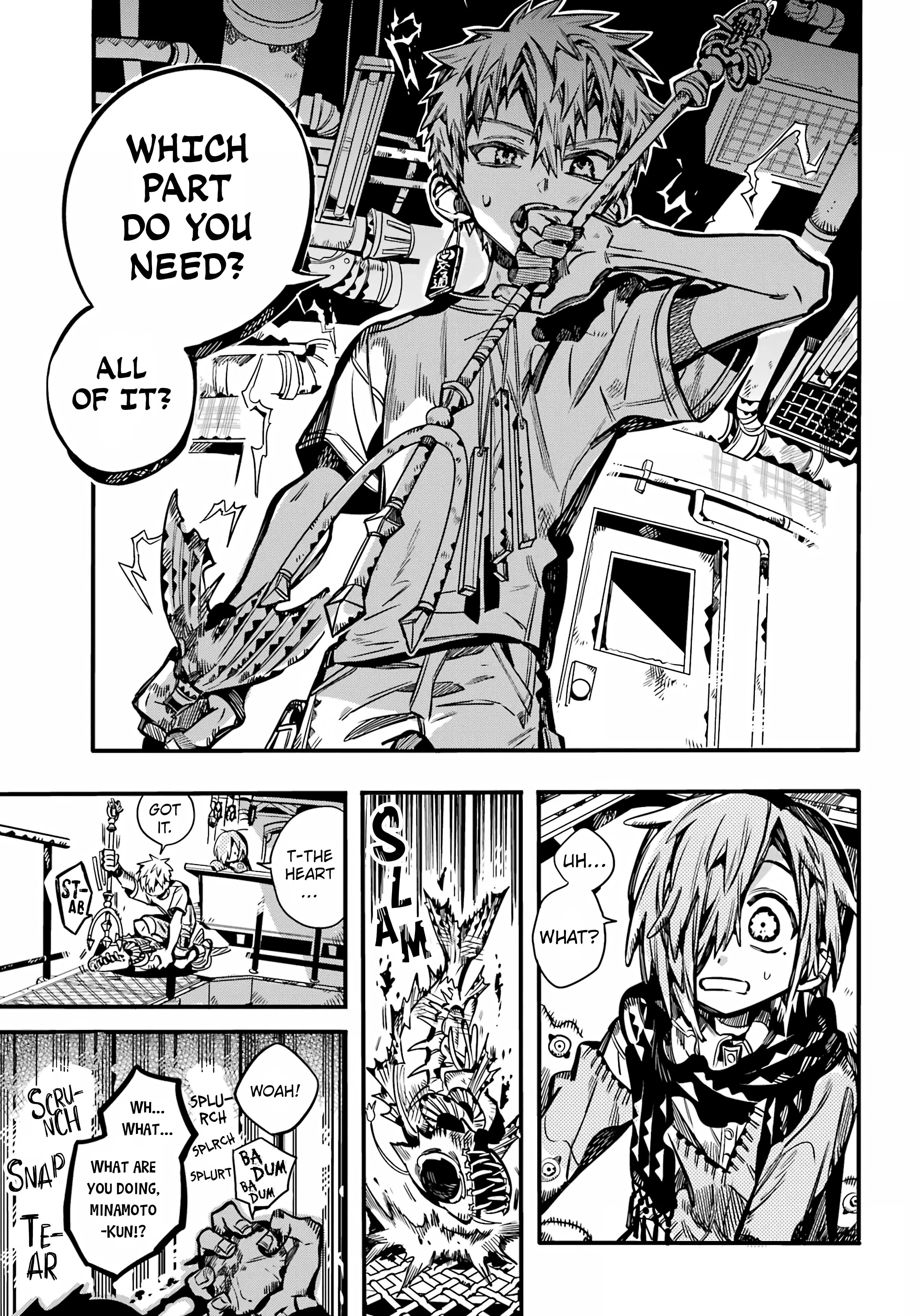 Jibaku Shounen Hanako-kun Chapter 99 page 23