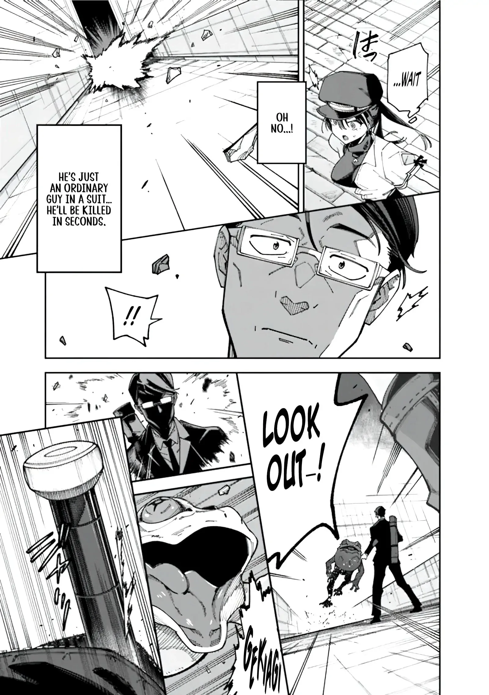 Jimi na Ojisan, Jitsu wa Eiyu Datta. -Jikaku ga Nai mama Muso Shitetara, Mei no Dungeon Haishin de Sarasareteta yo desu Chapter 1.3 page 10