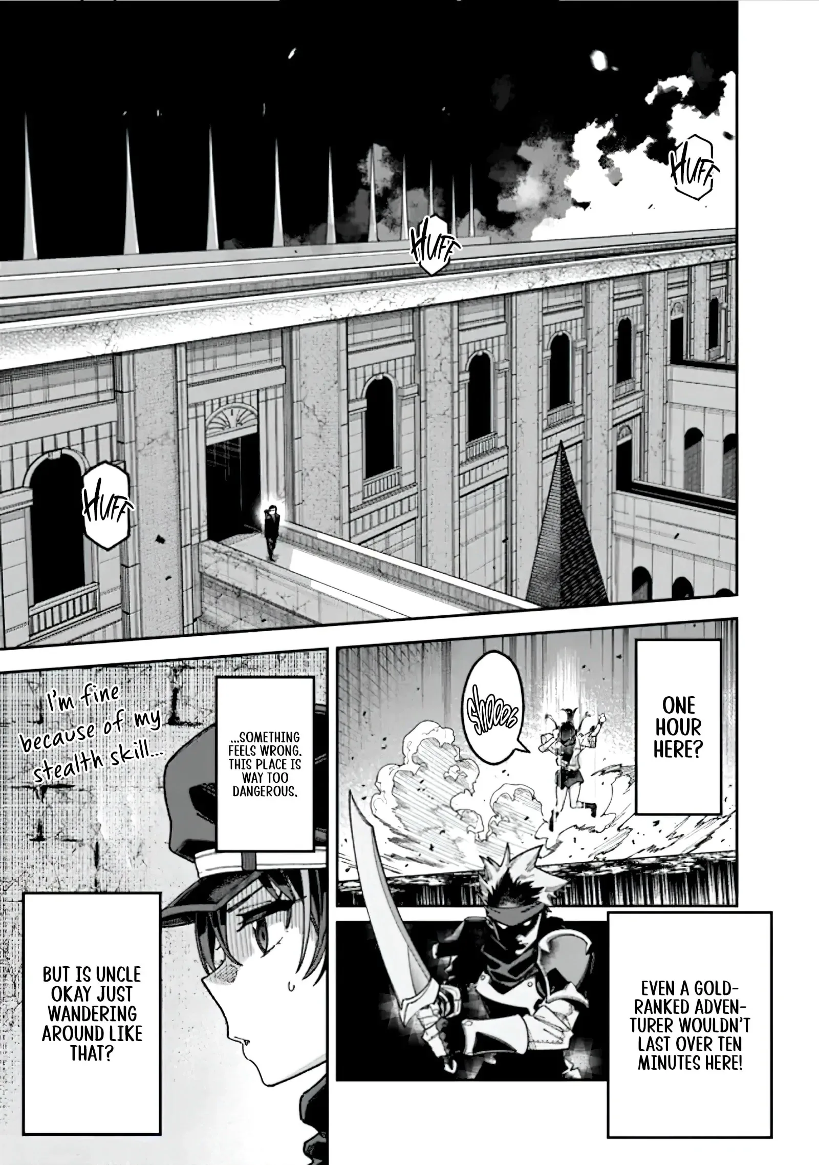 Jimi na Ojisan, Jitsu wa Eiyu Datta. -Jikaku ga Nai mama Muso Shitetara, Mei no Dungeon Haishin de Sarasareteta yo desu Chapter 1.3 page 8