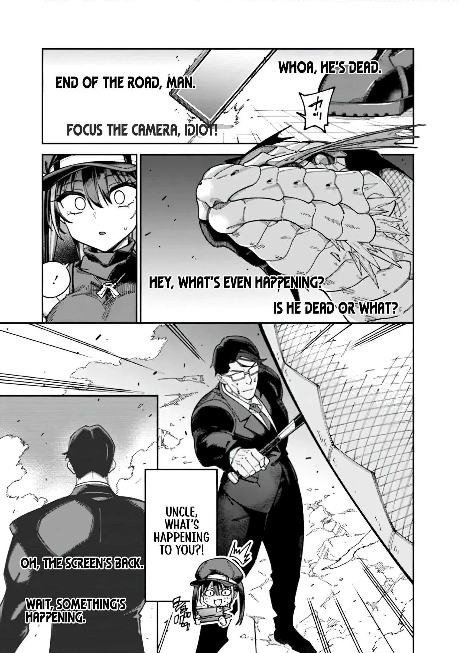 Jimi na Ojisan, Jitsu wa Eiyu Datta. -Jikaku ga Nai mama Muso Shitetara, Mei no Dungeon Haishin de Sarasareteta yo desu Chapter 1.3 page 20