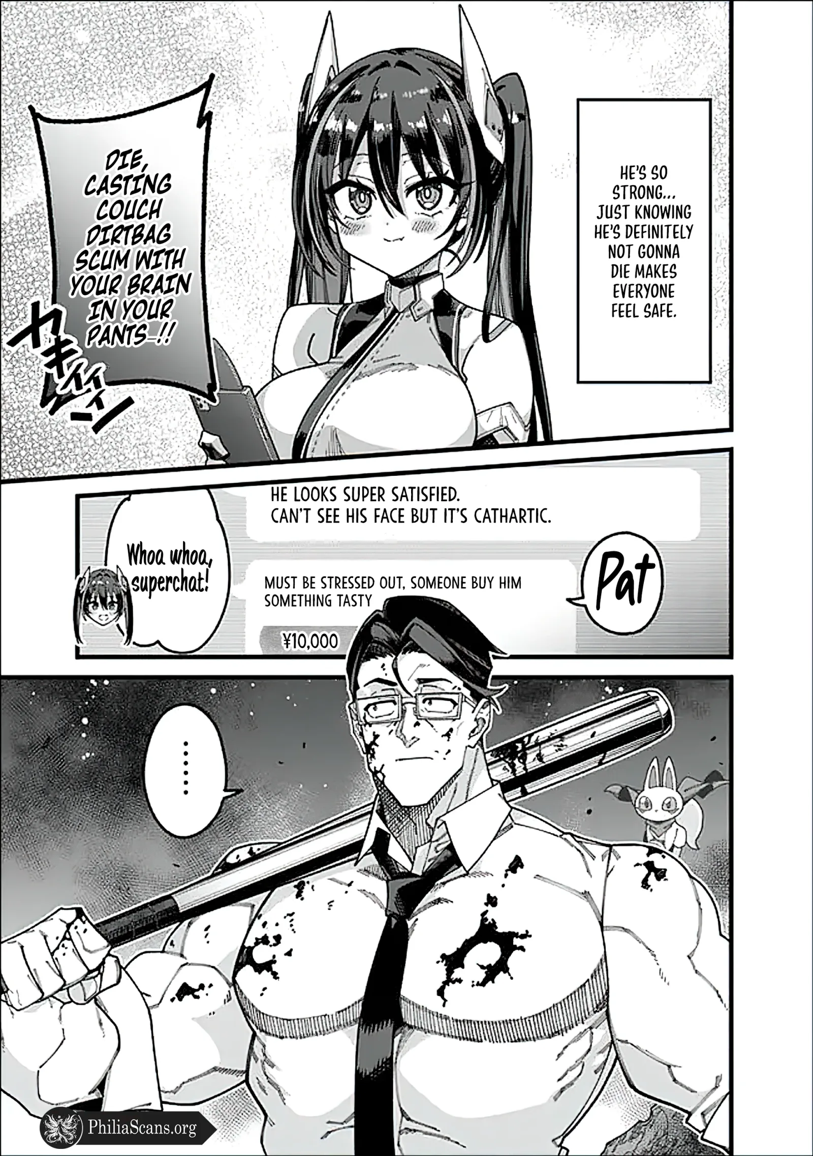 Jimi na Ojisan, Jitsu wa Eiyu Datta. -Jikaku ga Nai mama Muso Shitetara, Mei no Dungeon Haishin de Sarasareteta yo desu Chapter 11 page 9