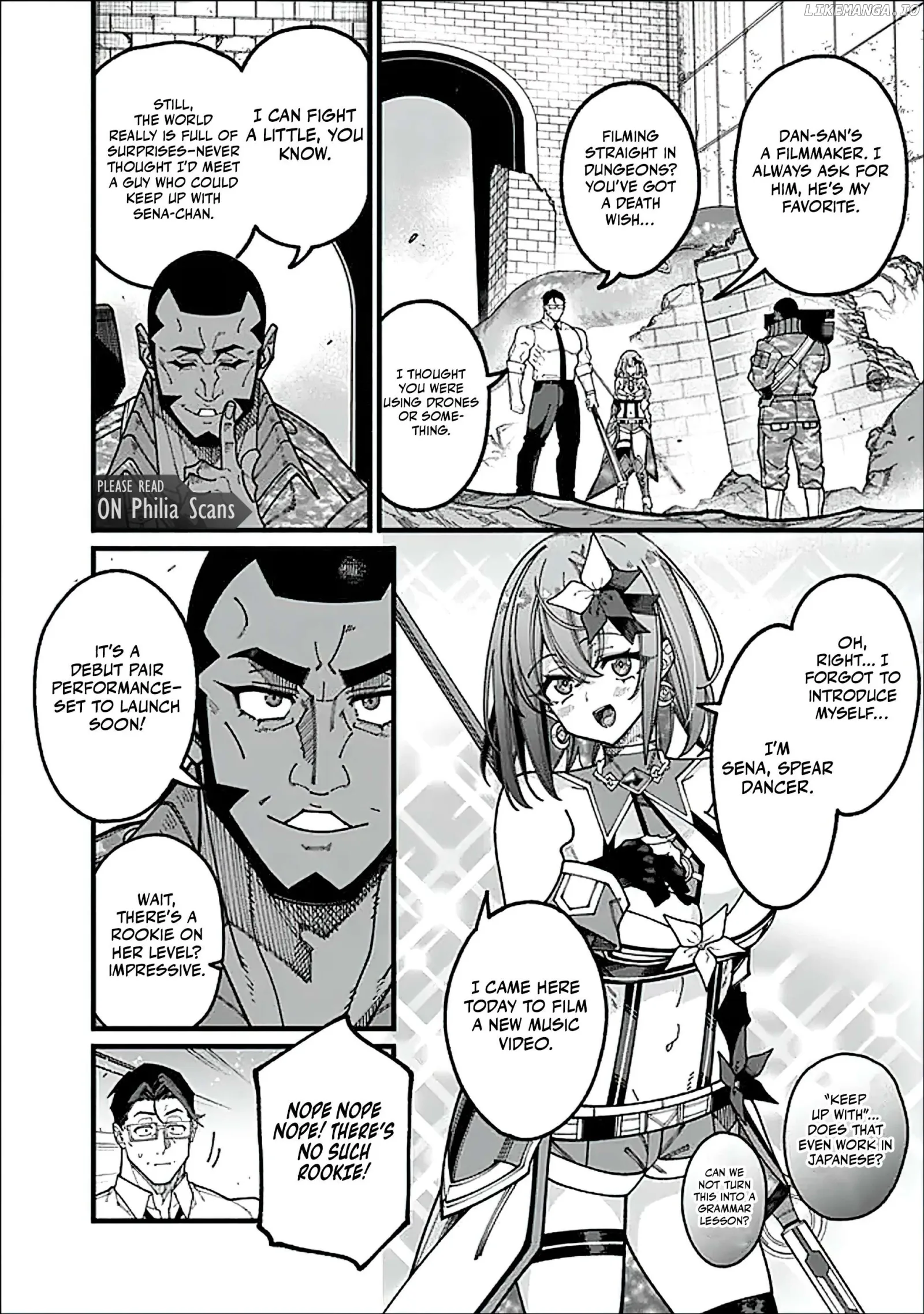 Jimi na Ojisan, Jitsu wa Eiyu Datta. -Jikaku ga Nai mama Muso Shitetara, Mei no Dungeon Haishin de Sarasareteta yo desu Chapter 14 page 3