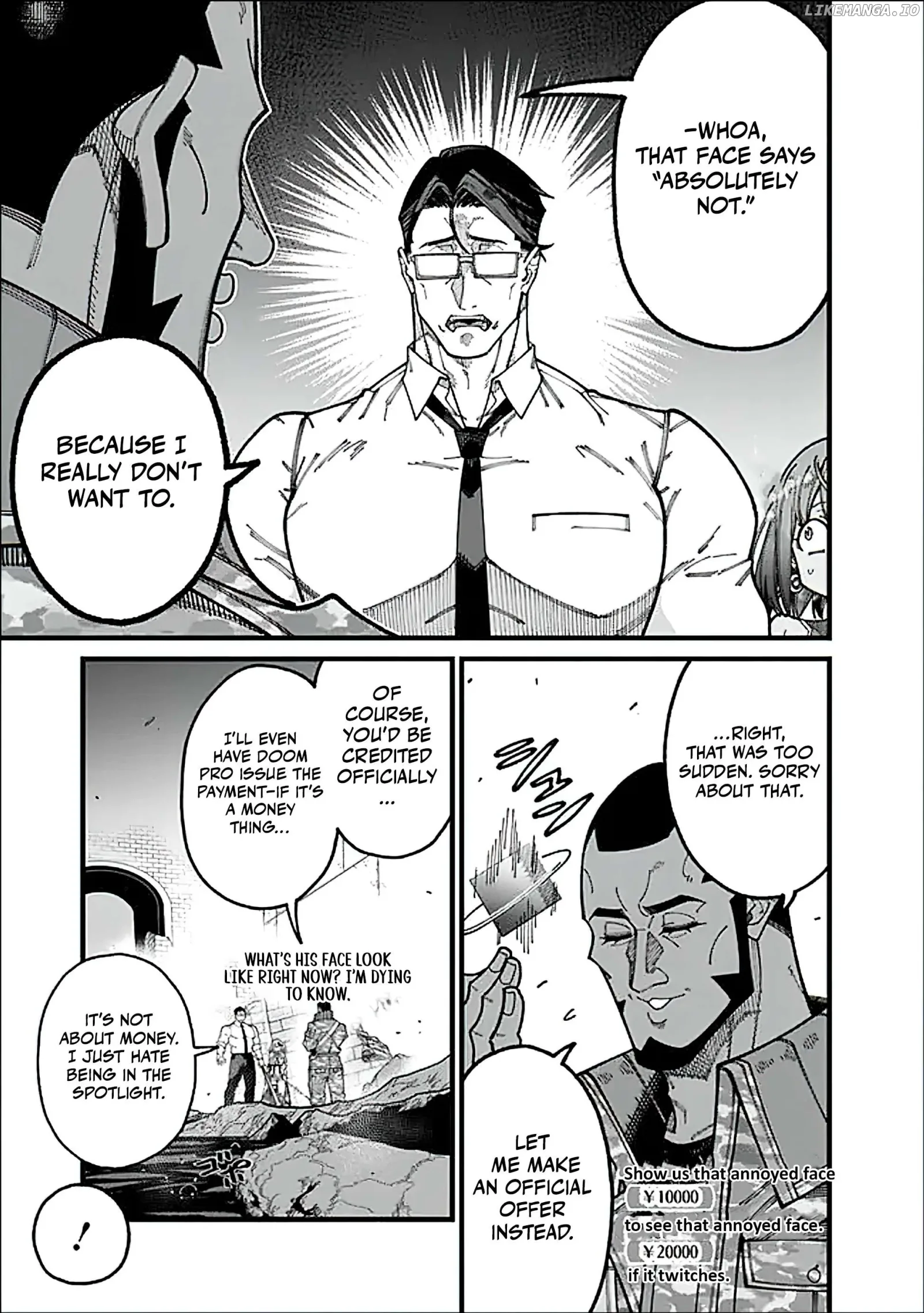 Jimi na Ojisan, Jitsu wa Eiyu Datta. -Jikaku ga Nai mama Muso Shitetara, Mei no Dungeon Haishin de Sarasareteta yo desu Chapter 14 page 6