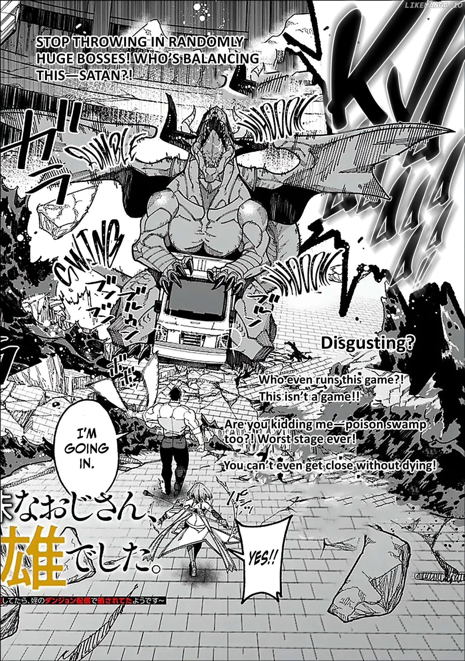Jimi na Ojisan, Jitsu wa Eiyu Datta. -Jikaku ga Nai mama Muso Shitetara, Mei no Dungeon Haishin de Sarasareteta yo desu Chapter 15 page 3