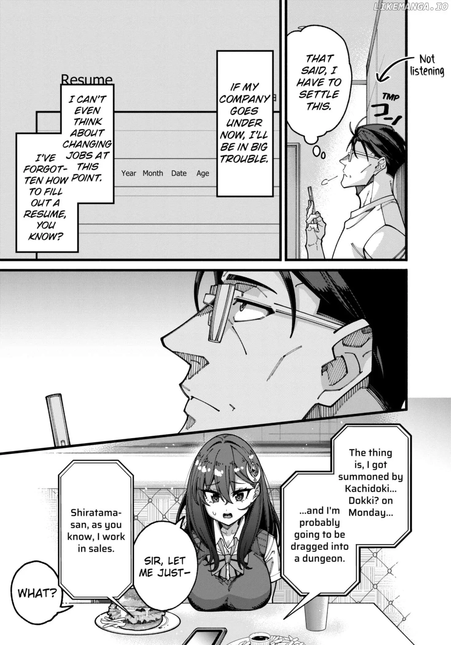 Jimi na Ojisan, Jitsu wa Eiyu Datta. -Jikaku ga Nai mama Muso Shitetara, Mei no Dungeon Haishin de Sarasareteta yo desu Chapter 17 page 9