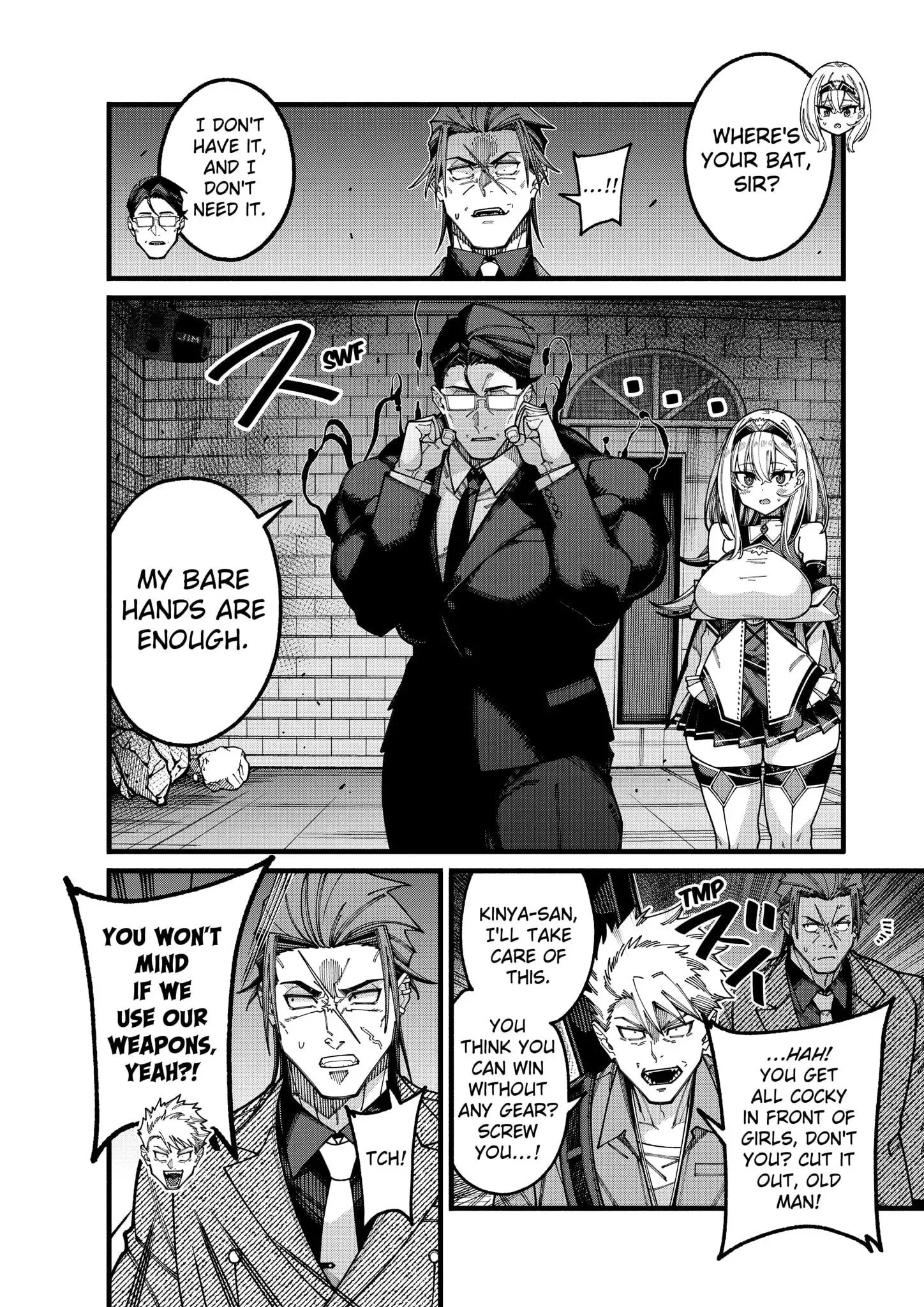 Jimi na Ojisan, Jitsu wa Eiyu Datta. -Jikaku ga Nai mama Muso Shitetara, Mei no Dungeon Haishin de Sarasareteta yo desu Chapter 19 page 4