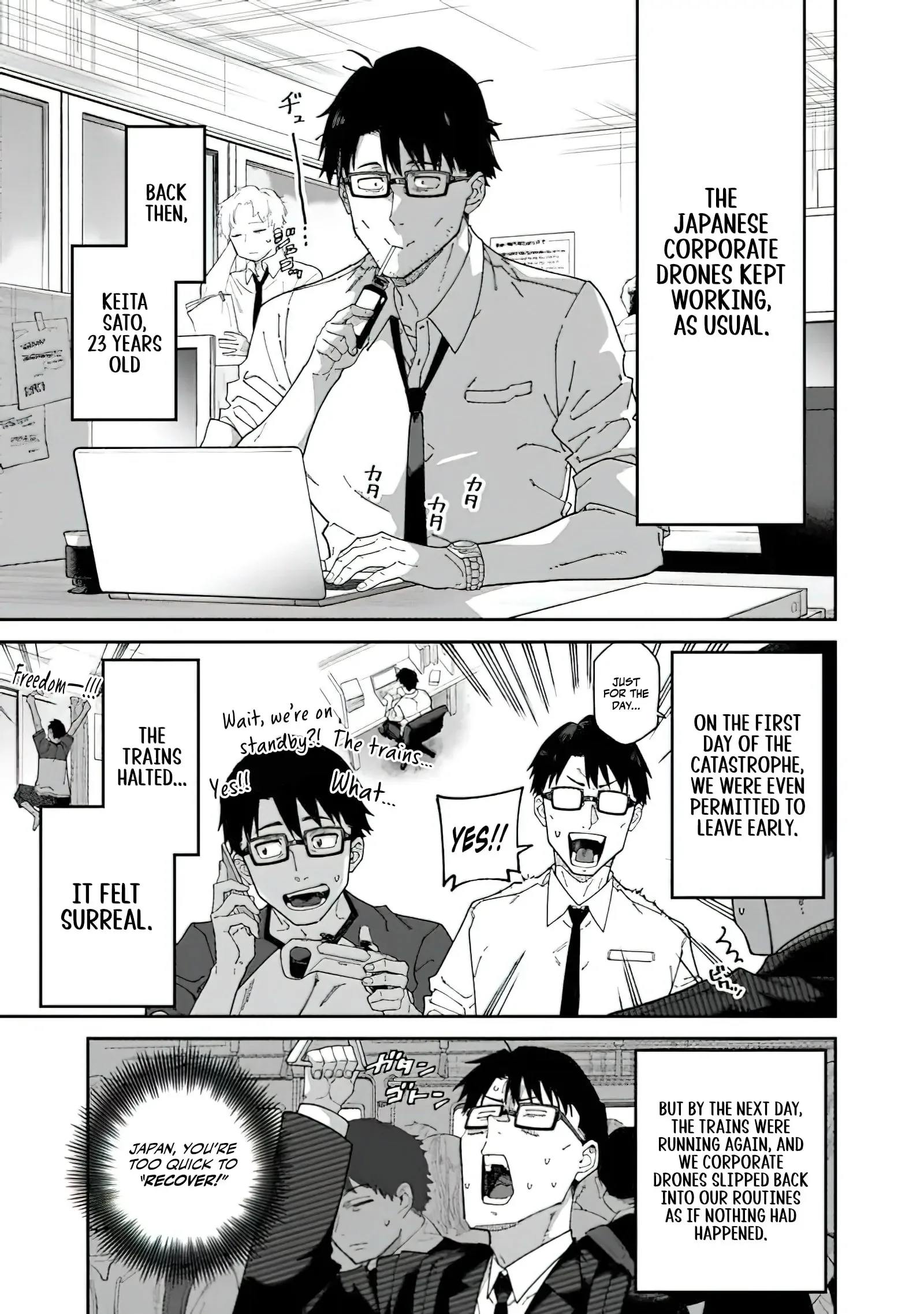 Jimi na Ojisan, Jitsu wa Eiyu Datta. -Jikaku ga Nai mama Muso Shitetara, Mei no Dungeon Haishin de Sarasareteta yo desu Chapter 2 page 6