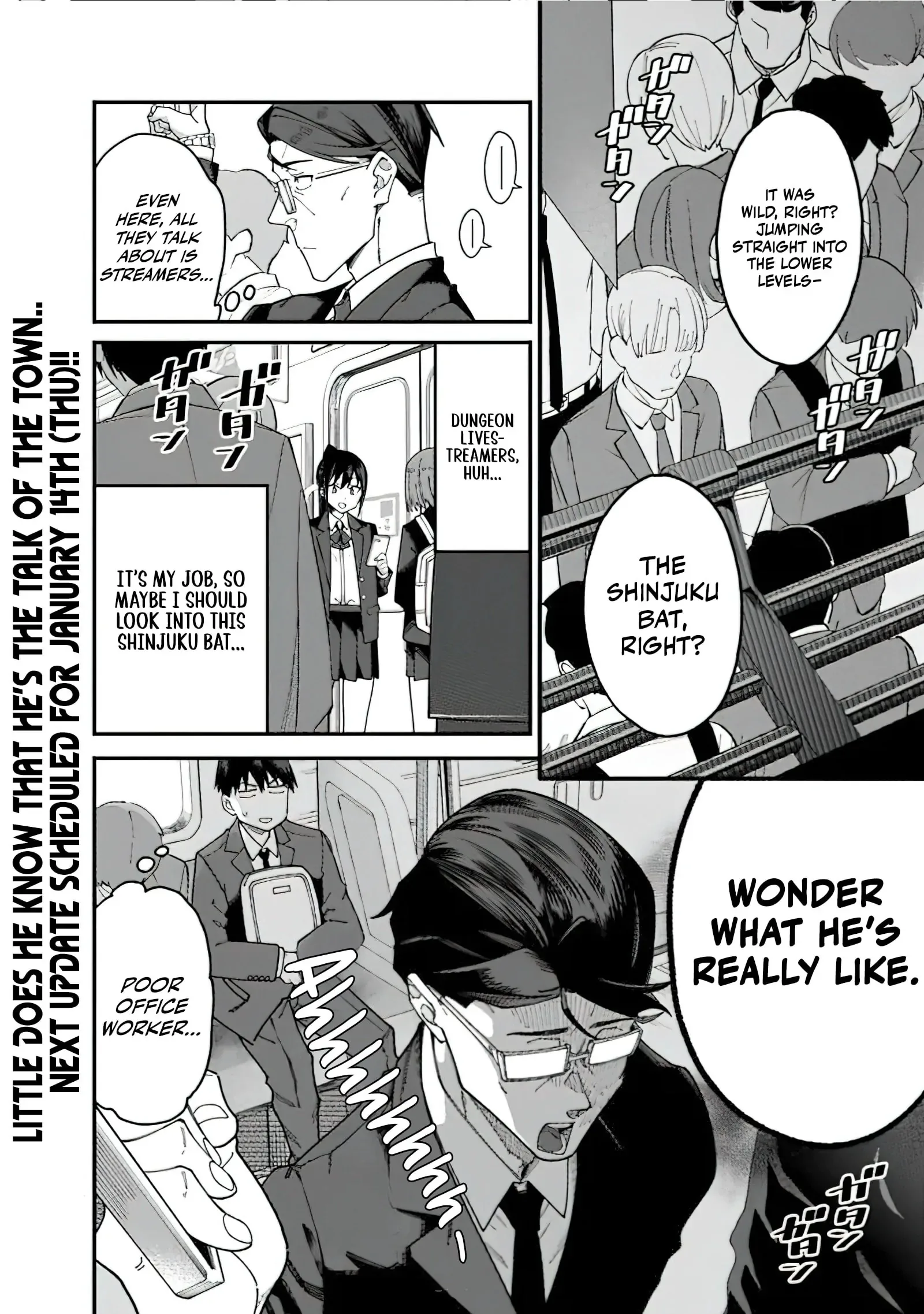 Jimi na Ojisan, Jitsu wa Eiyu Datta. -Jikaku ga Nai mama Muso Shitetara, Mei no Dungeon Haishin de Sarasareteta yo desu Chapter 2 page 23