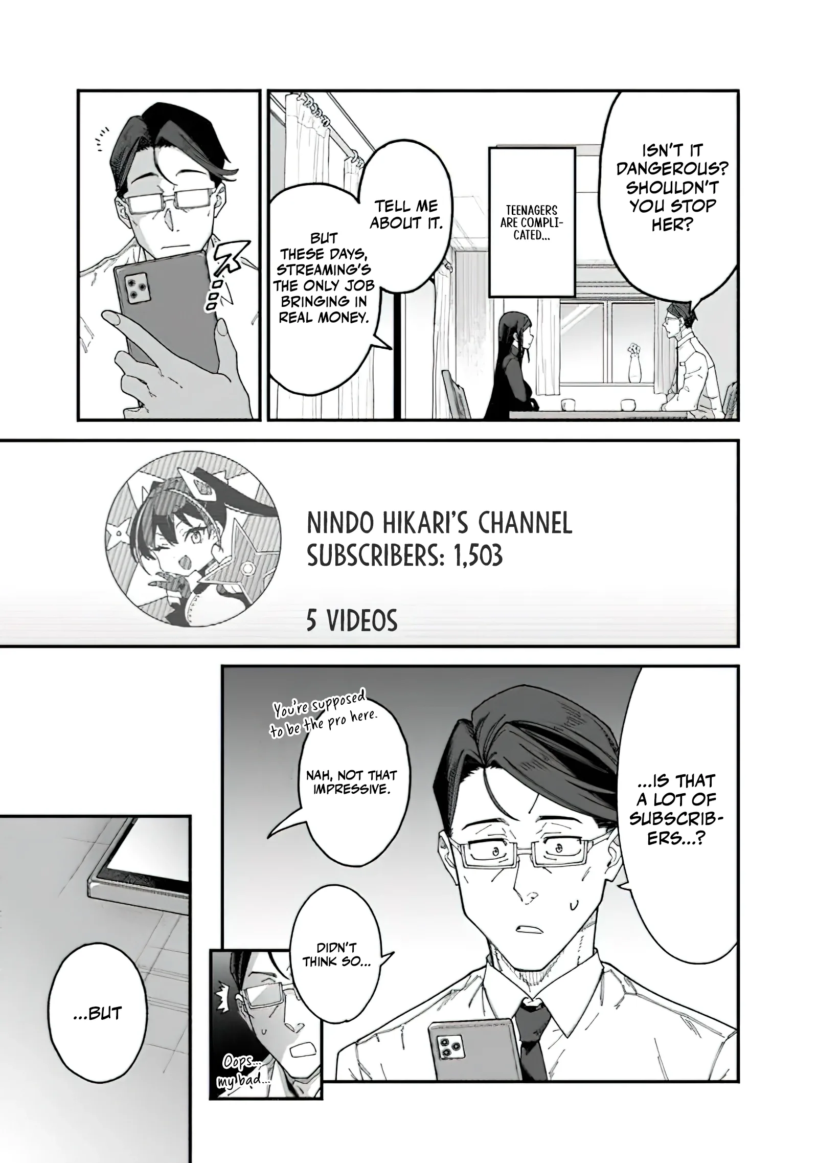 Jimi na Ojisan, Jitsu wa Eiyu Datta. -Jikaku ga Nai mama Muso Shitetara, Mei no Dungeon Haishin de Sarasareteta yo desu Chapter 2 page 20