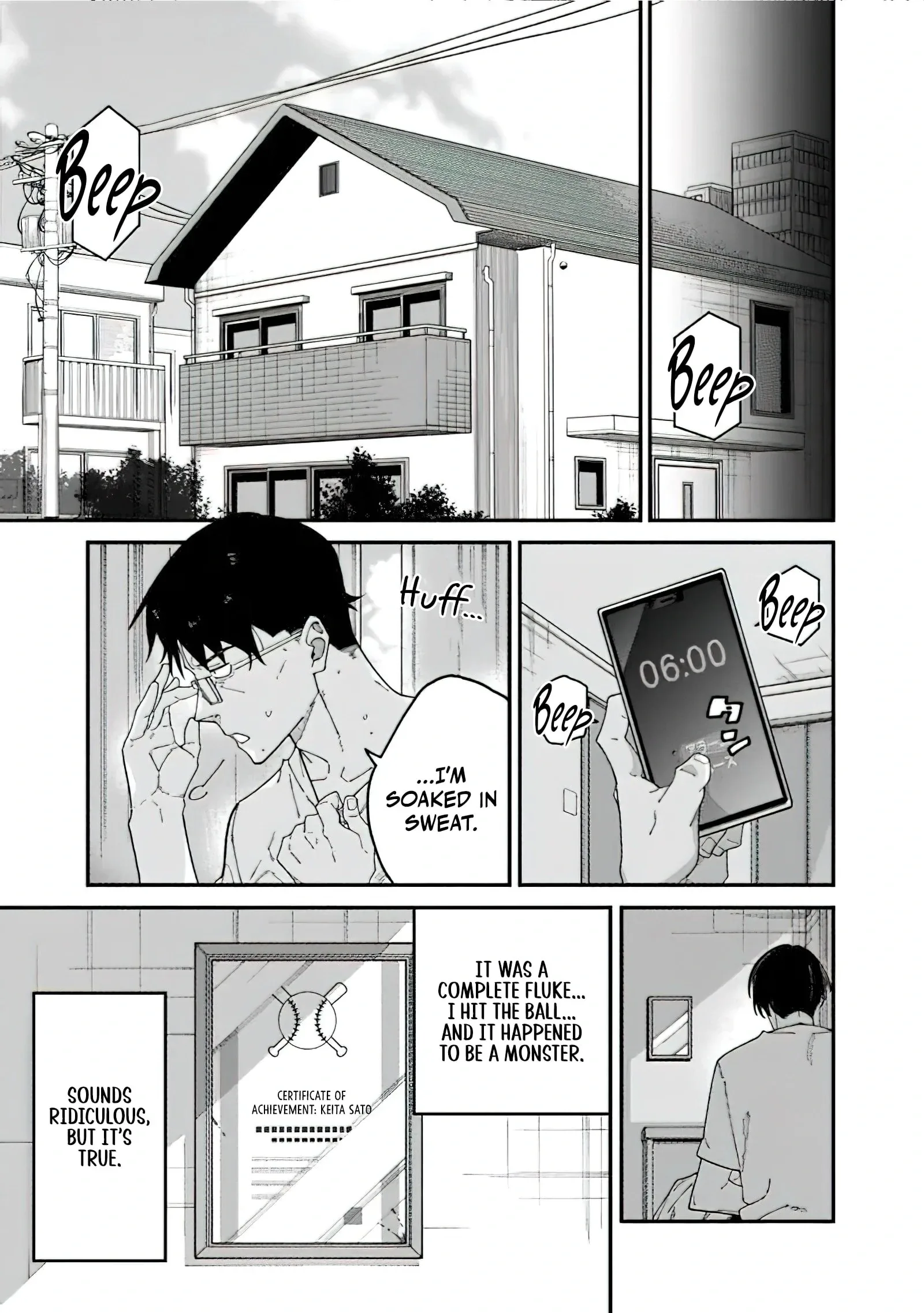 Jimi na Ojisan, Jitsu wa Eiyu Datta. -Jikaku ga Nai mama Muso Shitetara, Mei no Dungeon Haishin de Sarasareteta yo desu Chapter 2 page 16