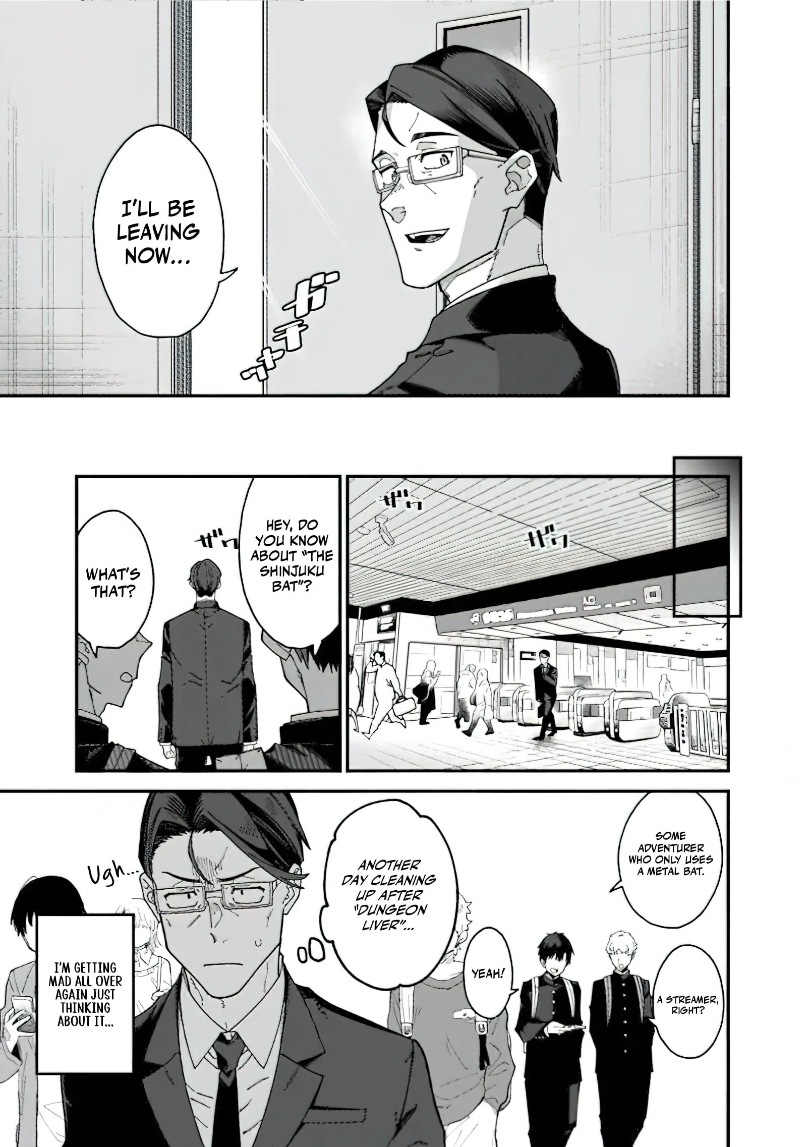 Jimi na Ojisan, Jitsu wa Eiyu Datta. -Jikaku ga Nai mama Muso Shitetara, Mei no Dungeon Haishin de Sarasareteta yo desu Chapter 2 page 22