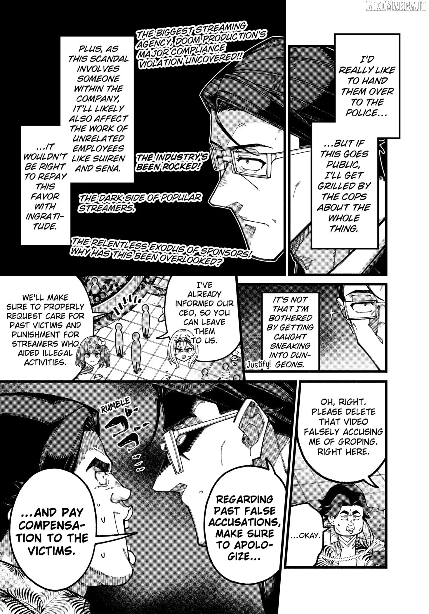 Jimi na Ojisan, Jitsu wa Eiyu Datta. -Jikaku ga Nai mama Muso Shitetara, Mei no Dungeon Haishin de Sarasareteta yo desu Chapter 20 page 5